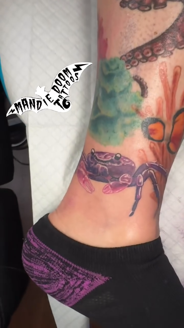 Tattoo by @mandiedoomtattoos — realism, japanese_irezumi