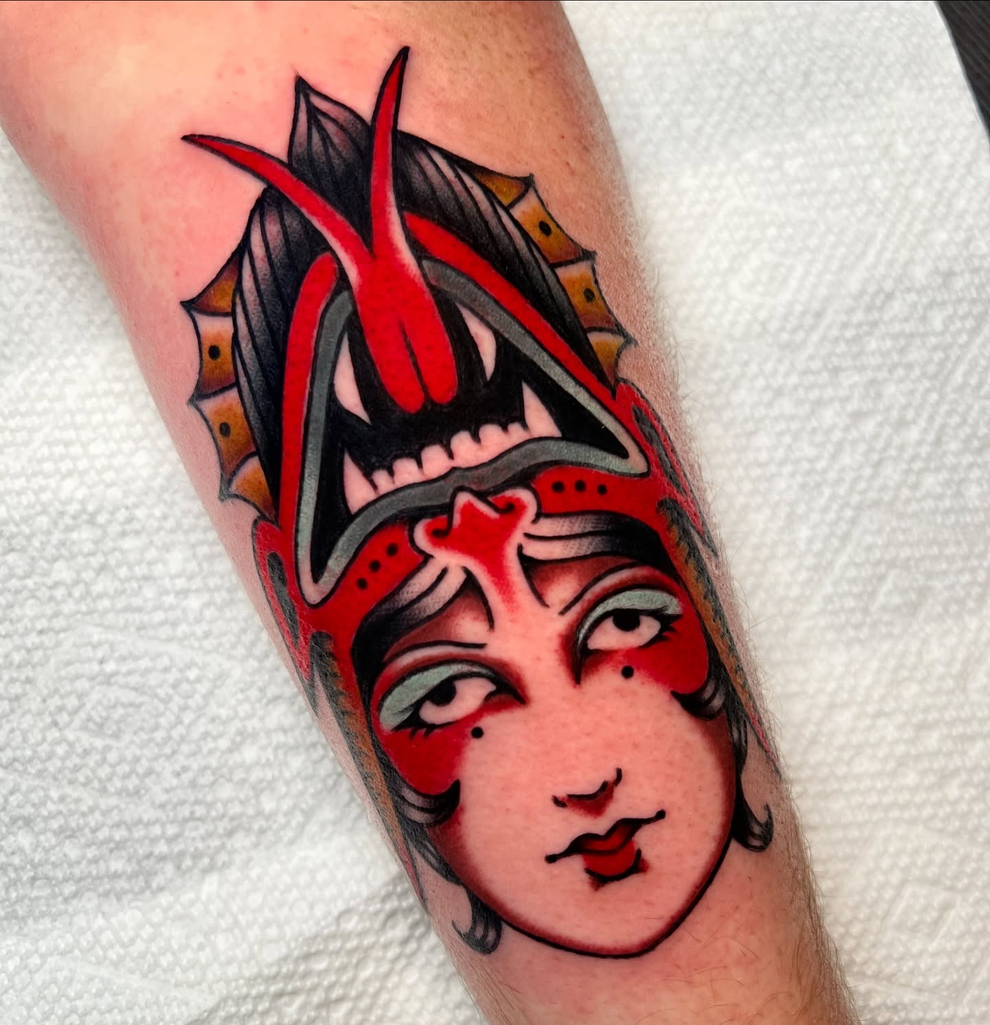 Tattoo by @katierosetattoos — american_traditional