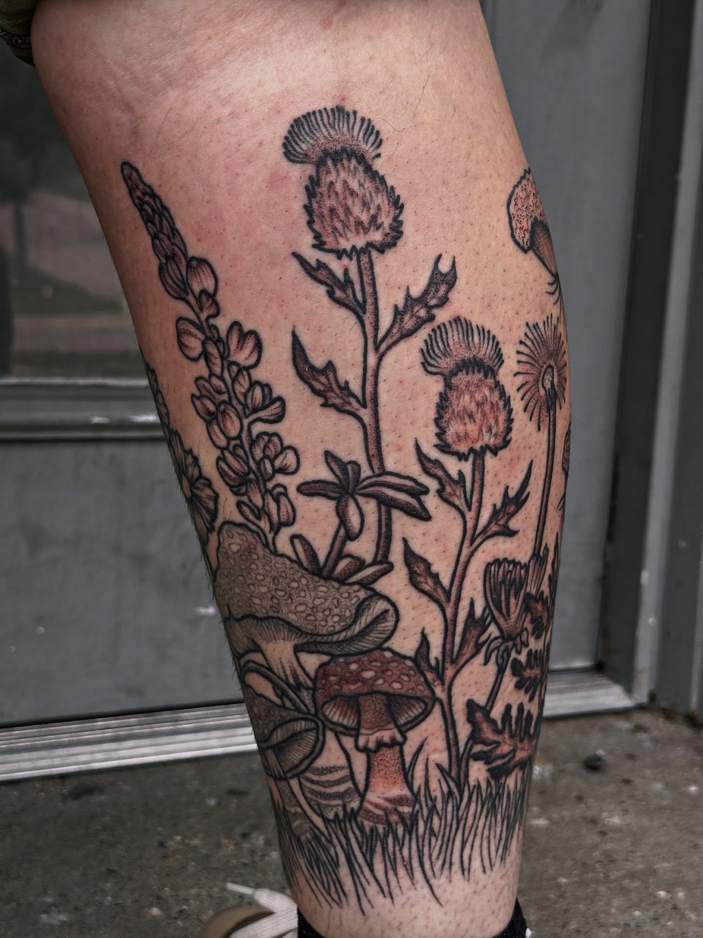 Tattoo by @hotdonnatattoos — black_and_grey, realism