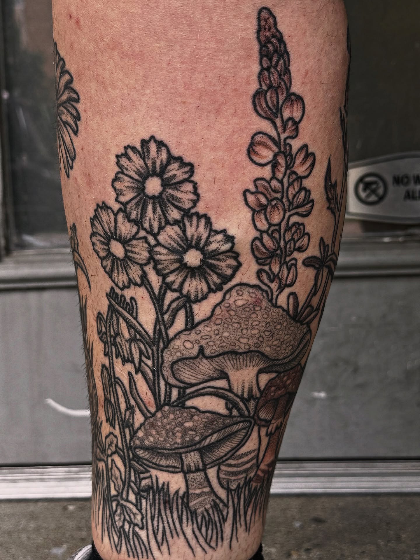 Tattoo by @hotdonnatattoos — black_and_grey
