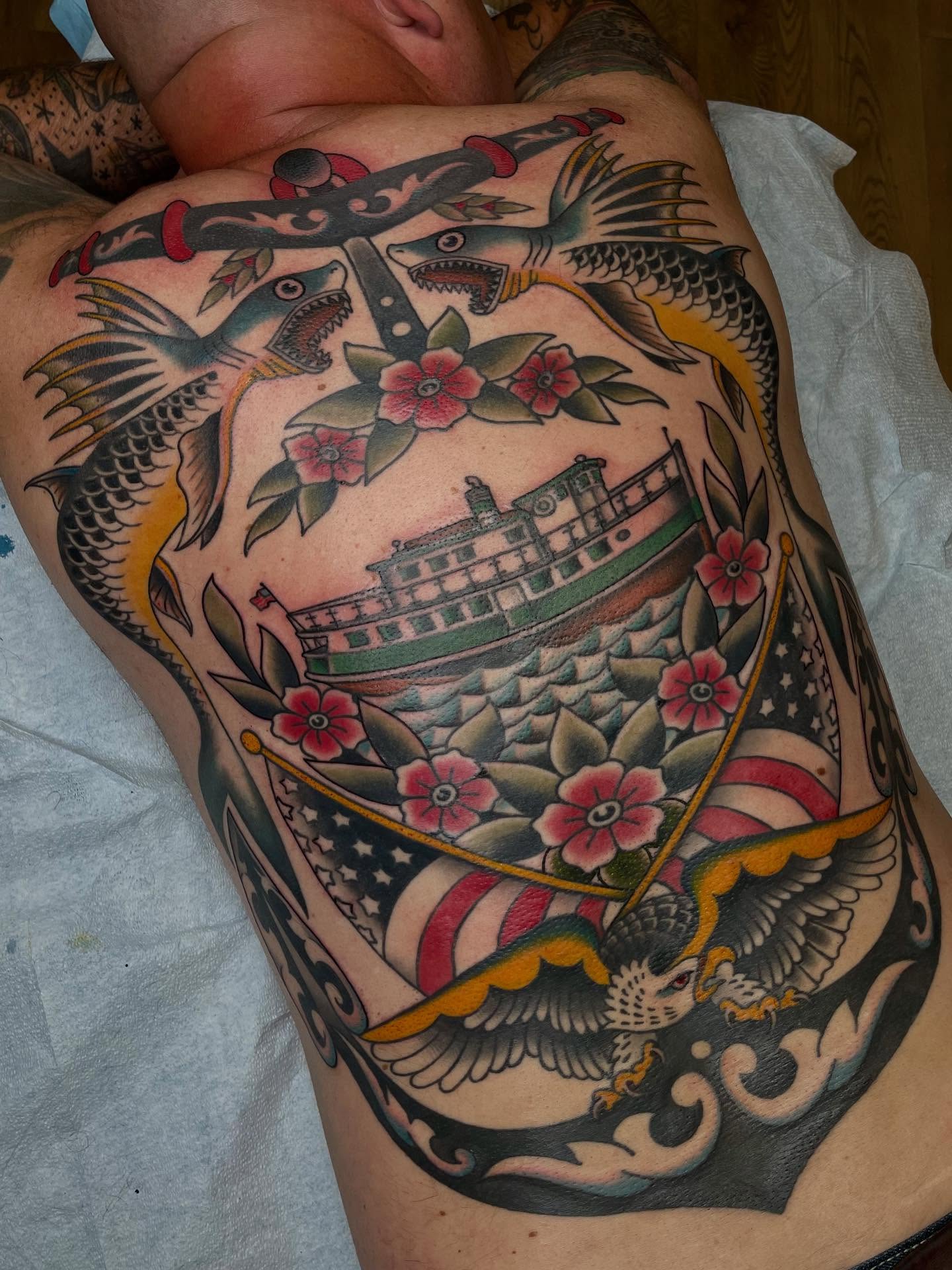 Tattoo by @krystendae — american_traditional
