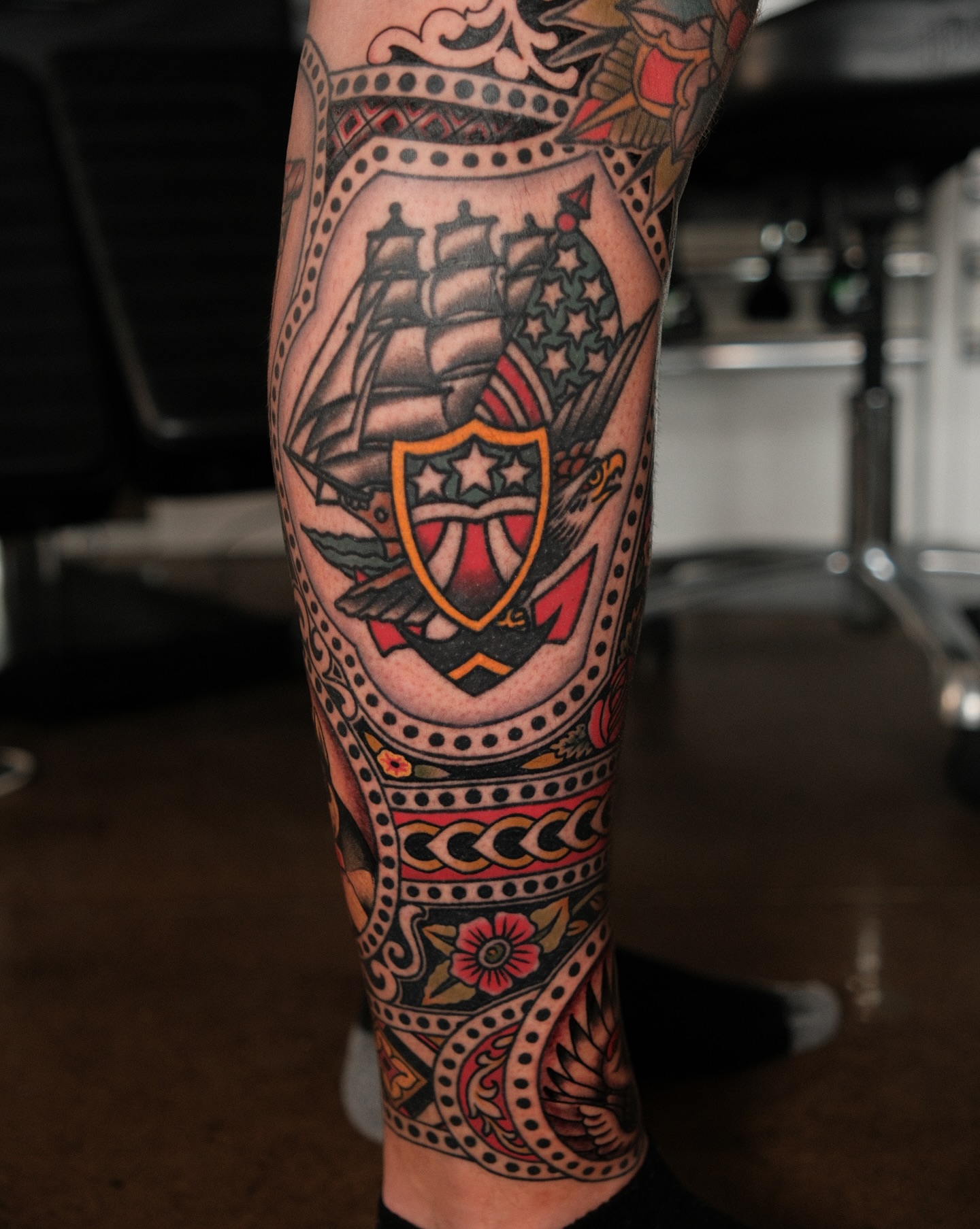 Tattoo by @davidbruehl — american_traditional