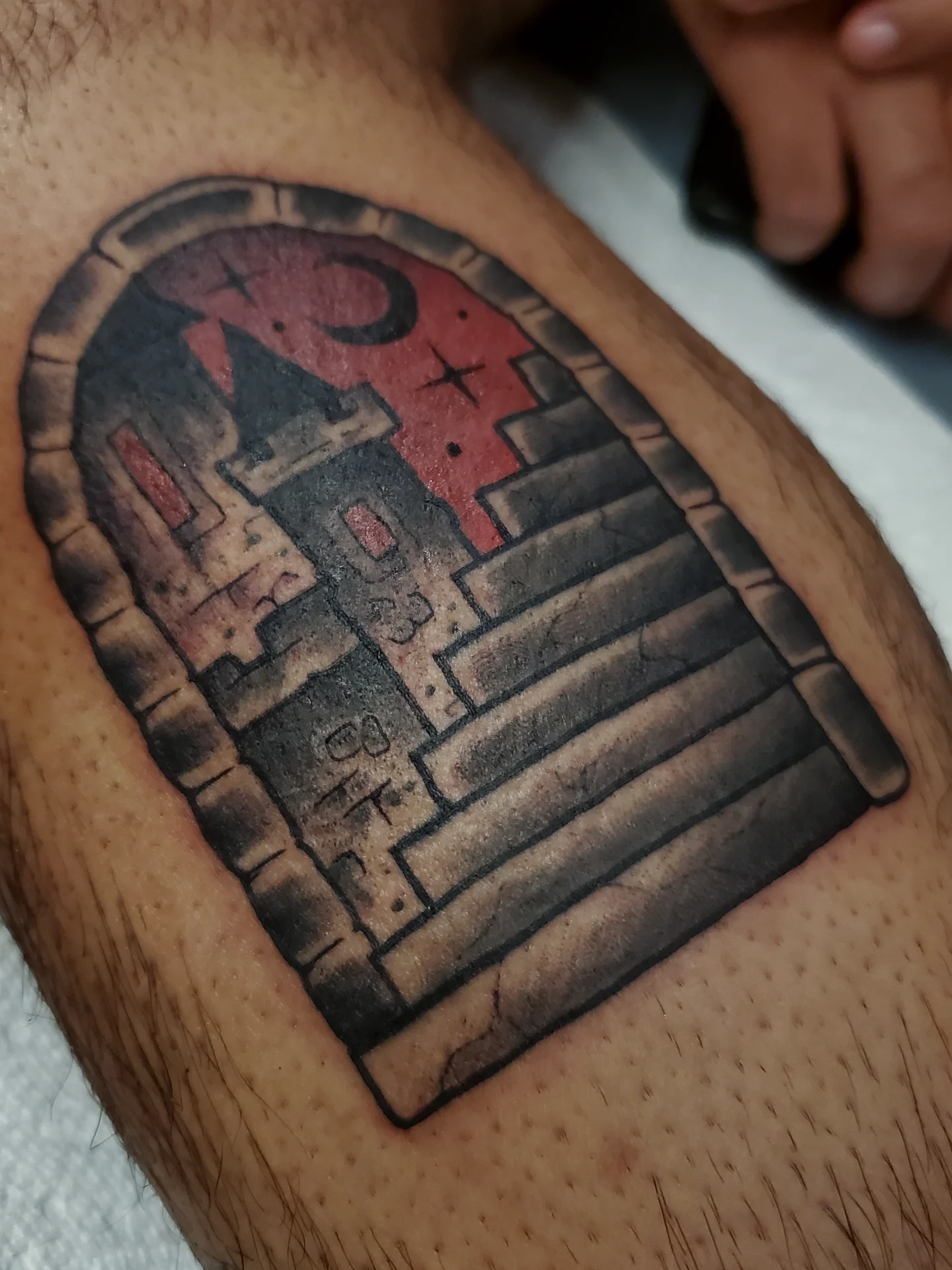 Tattoo by @the.sprouler โ black_and_grey