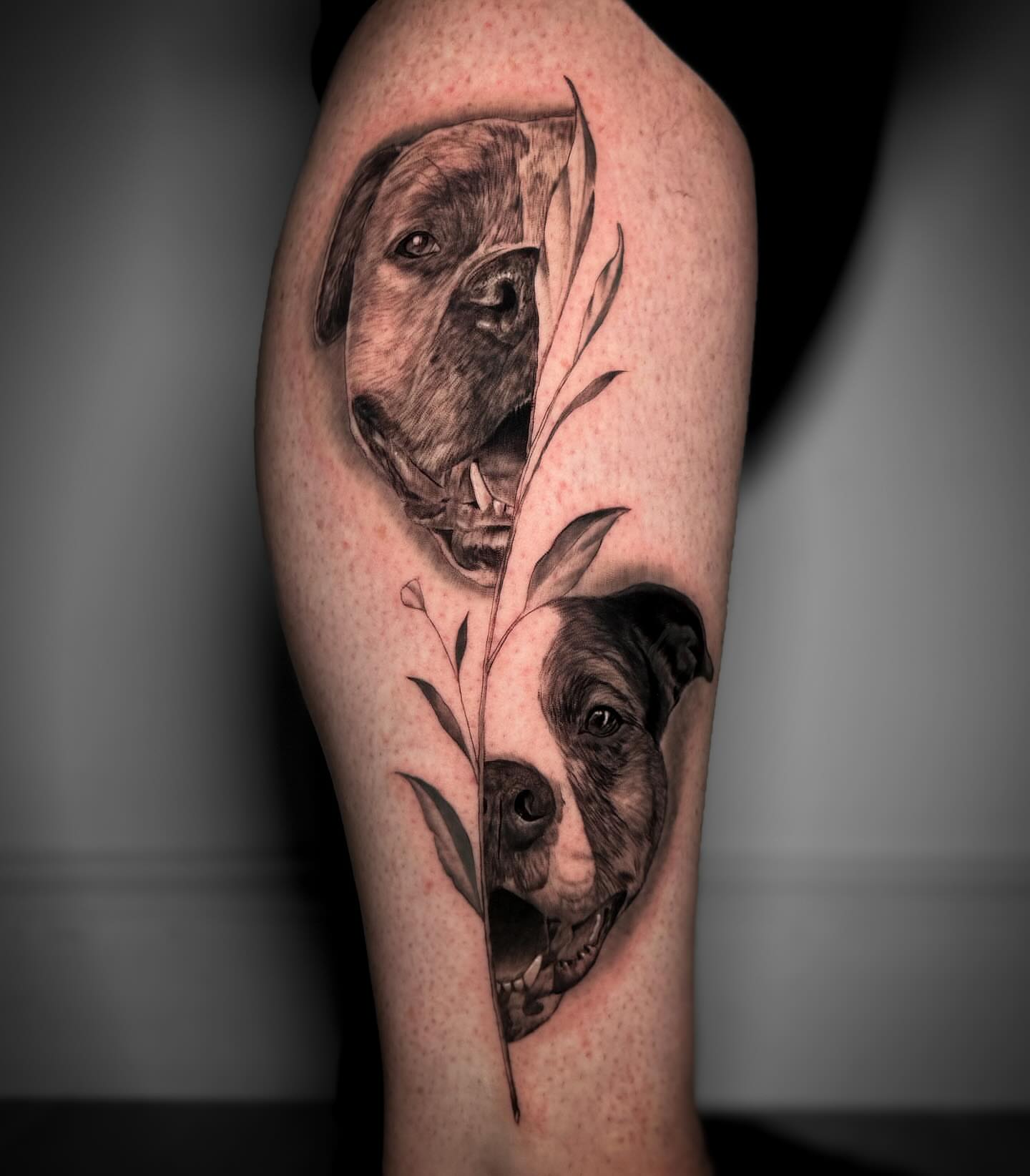 Tattoo by @saint.denis.ink — realism, black_and_grey