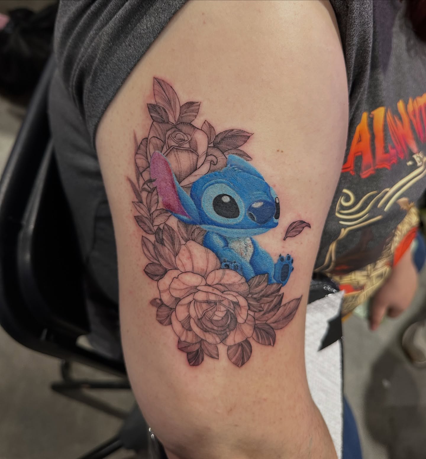 Tattoo by @d.ismailovink — realism, anime
