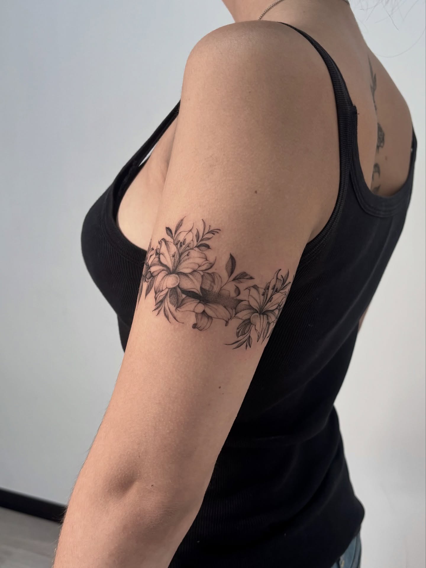 Tattoo by @ariusink — black_and_grey