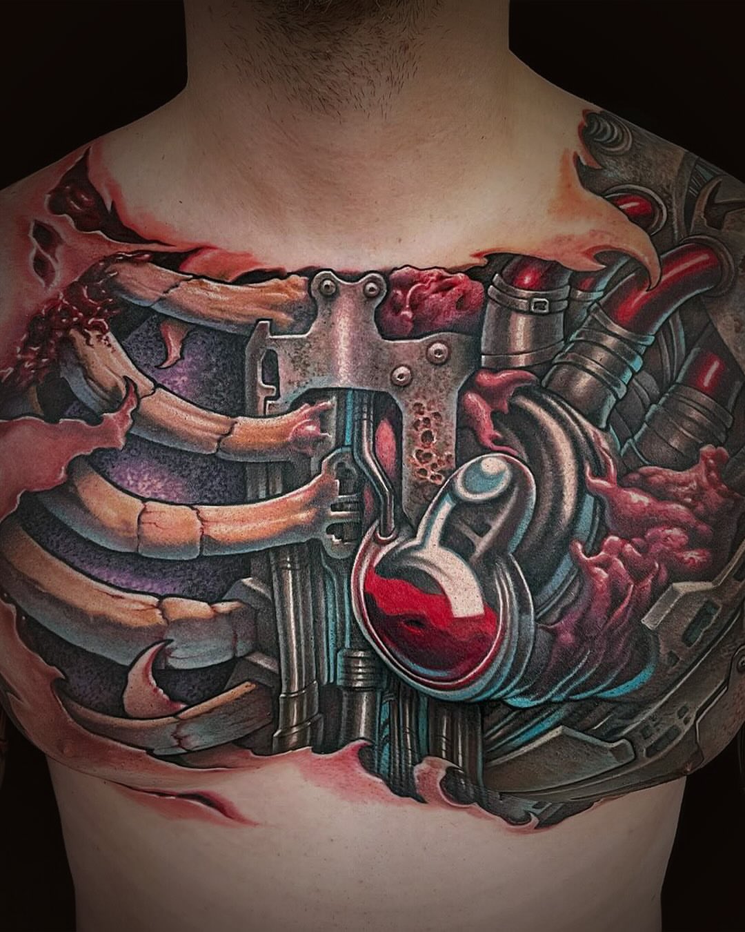 Tattoo by @burningxhope — realism, dark_realism