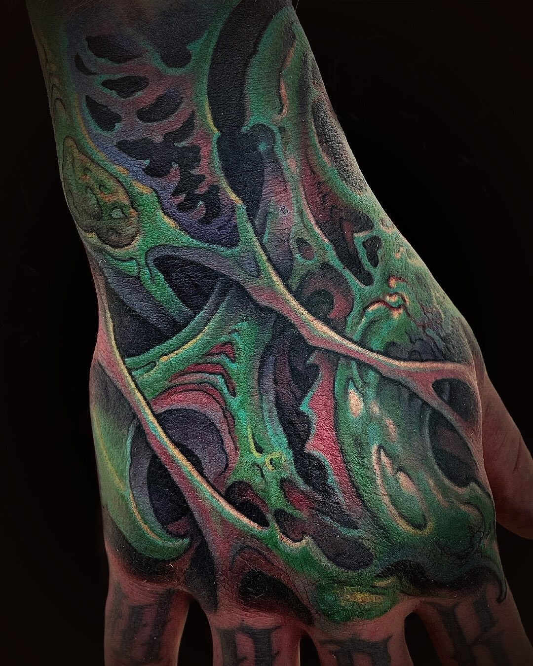 Tattoo by @burningxhope — geometric, surrealism