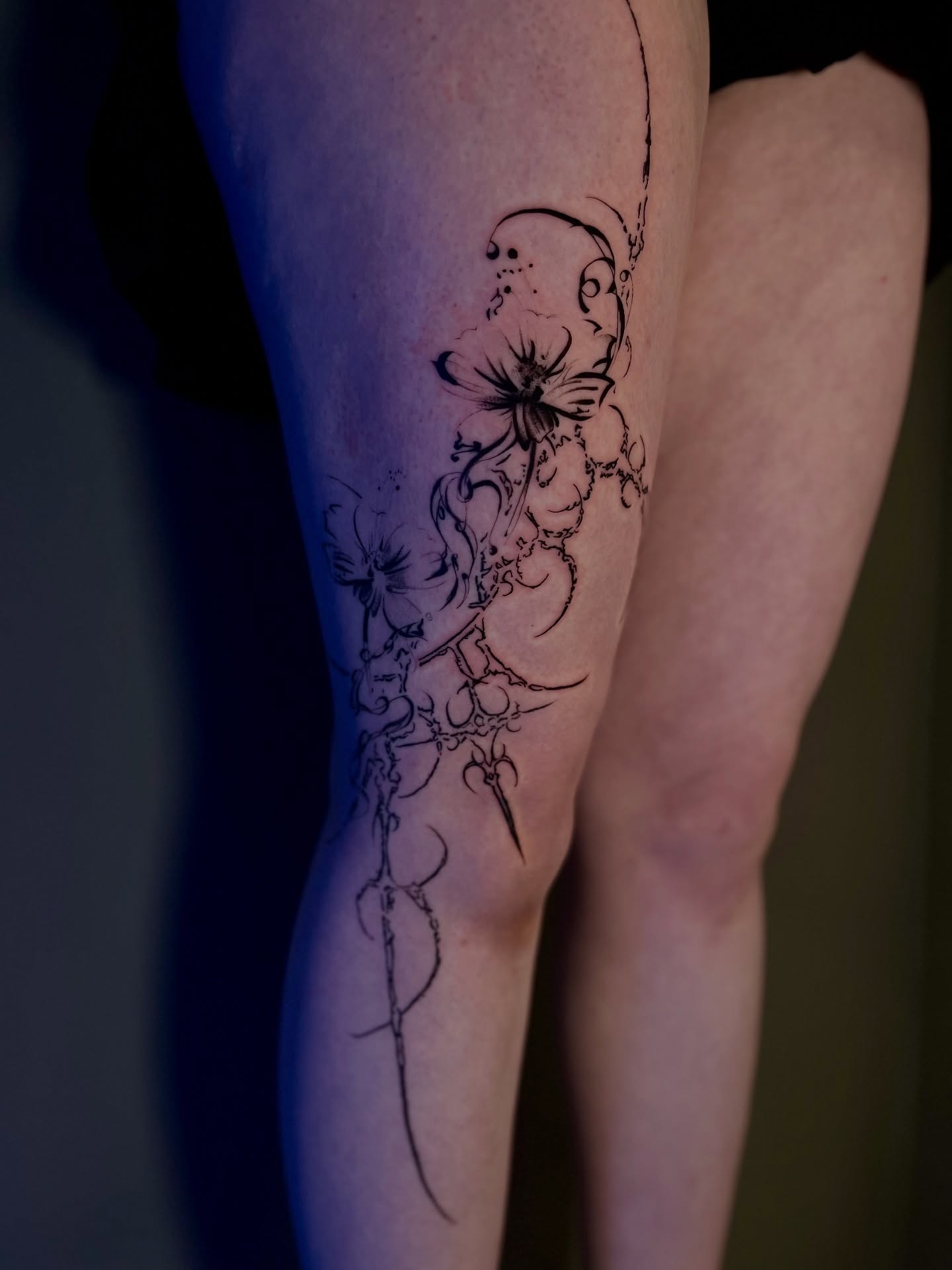 Tattoo by @mklvayne.tattoos — black_and_grey