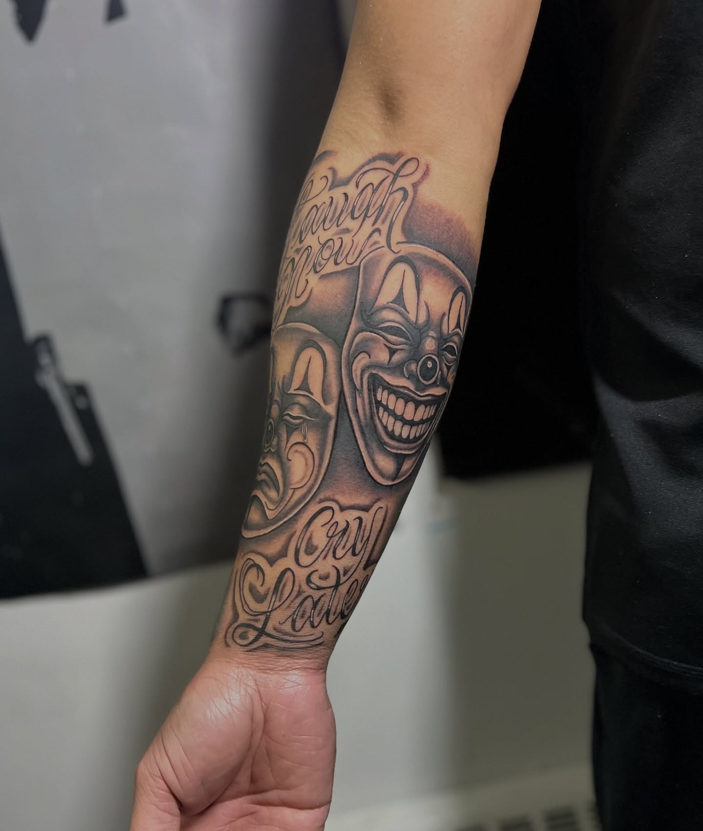 Tattoo by @inkofmine_byleo — black_and_grey