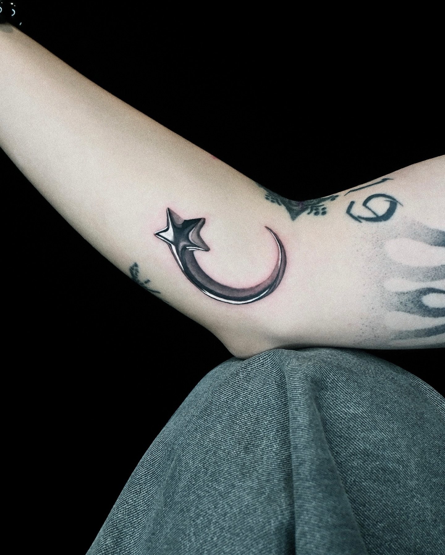 Tattoo by @tattoothechase — black_and_grey