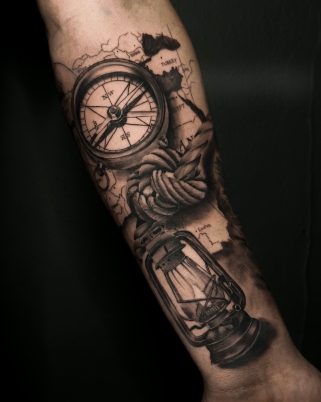 Tattoo by @irena.tattooing — black_and_grey, realism