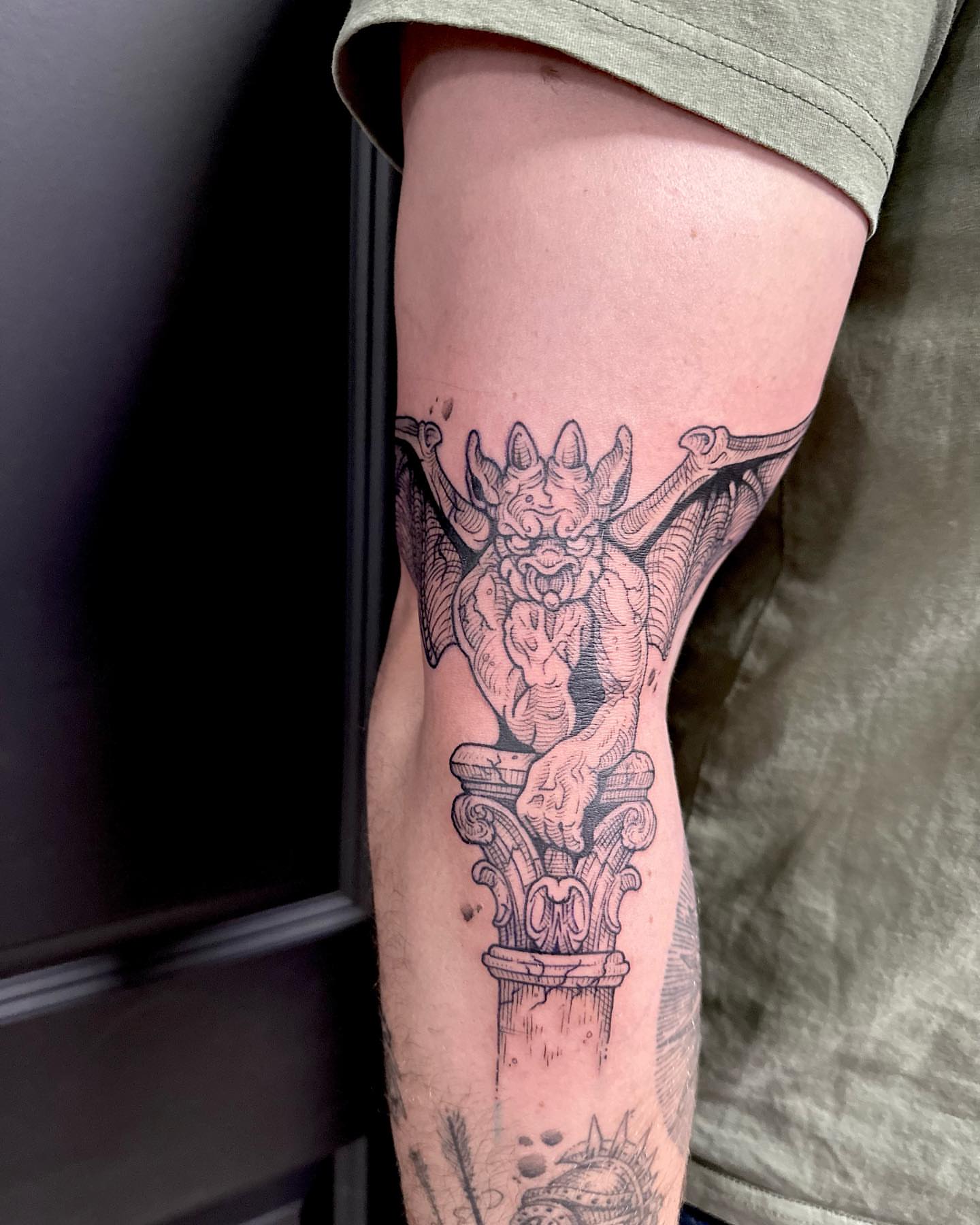 Tattoo by @cierahightattoos β black_and_grey