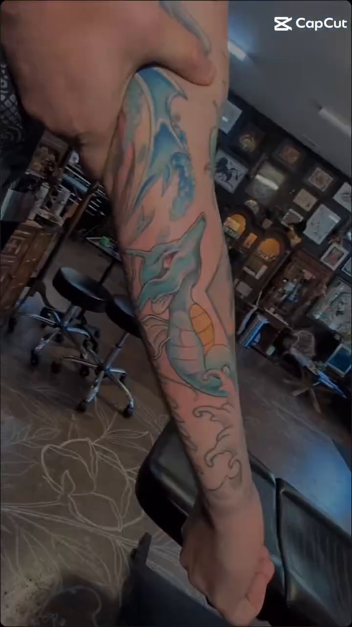 Tattoo by @cattatalso โ japanese_irezumi, neo_traditional