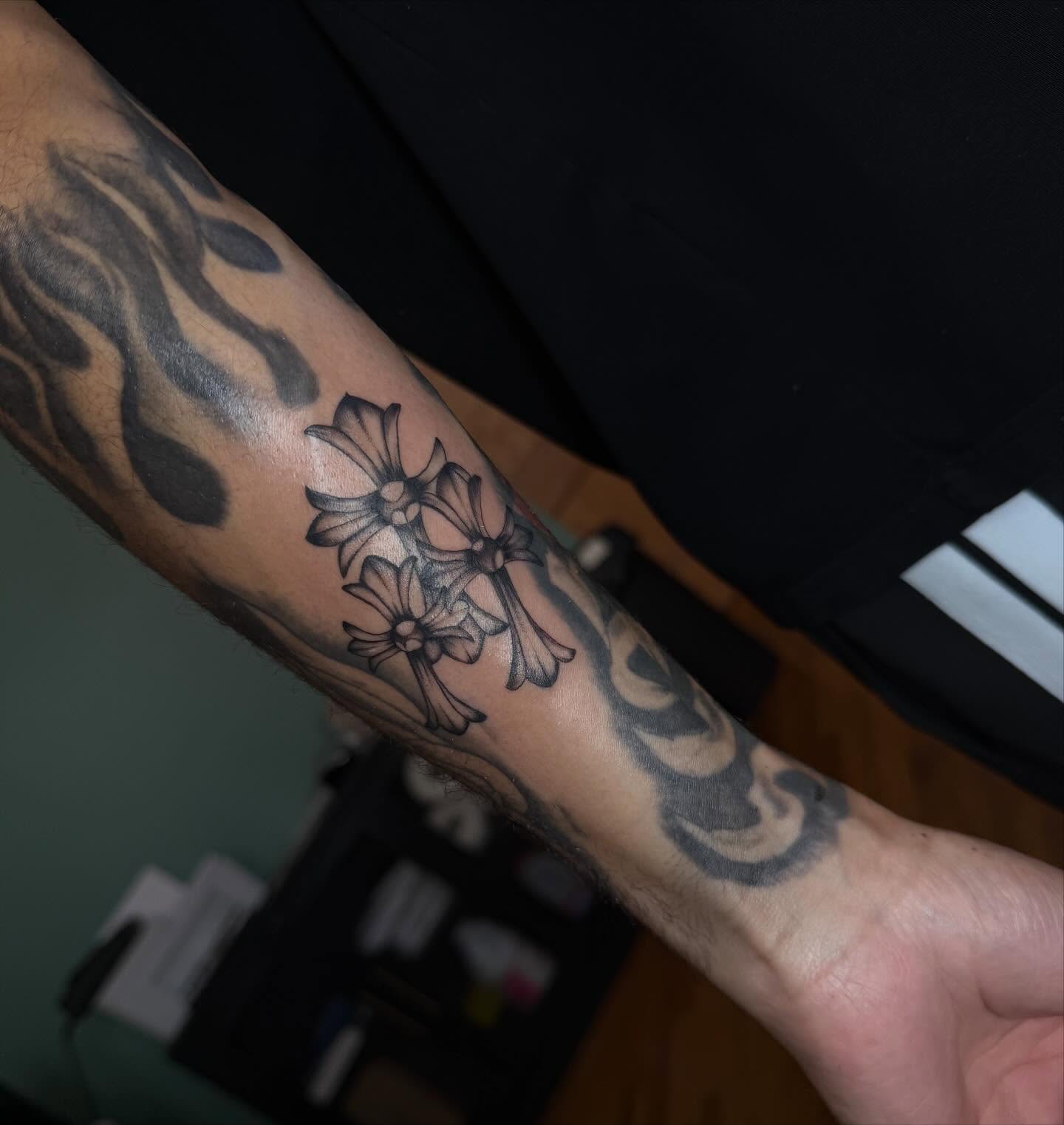 Tattoo by @islestattoos — black_and_grey