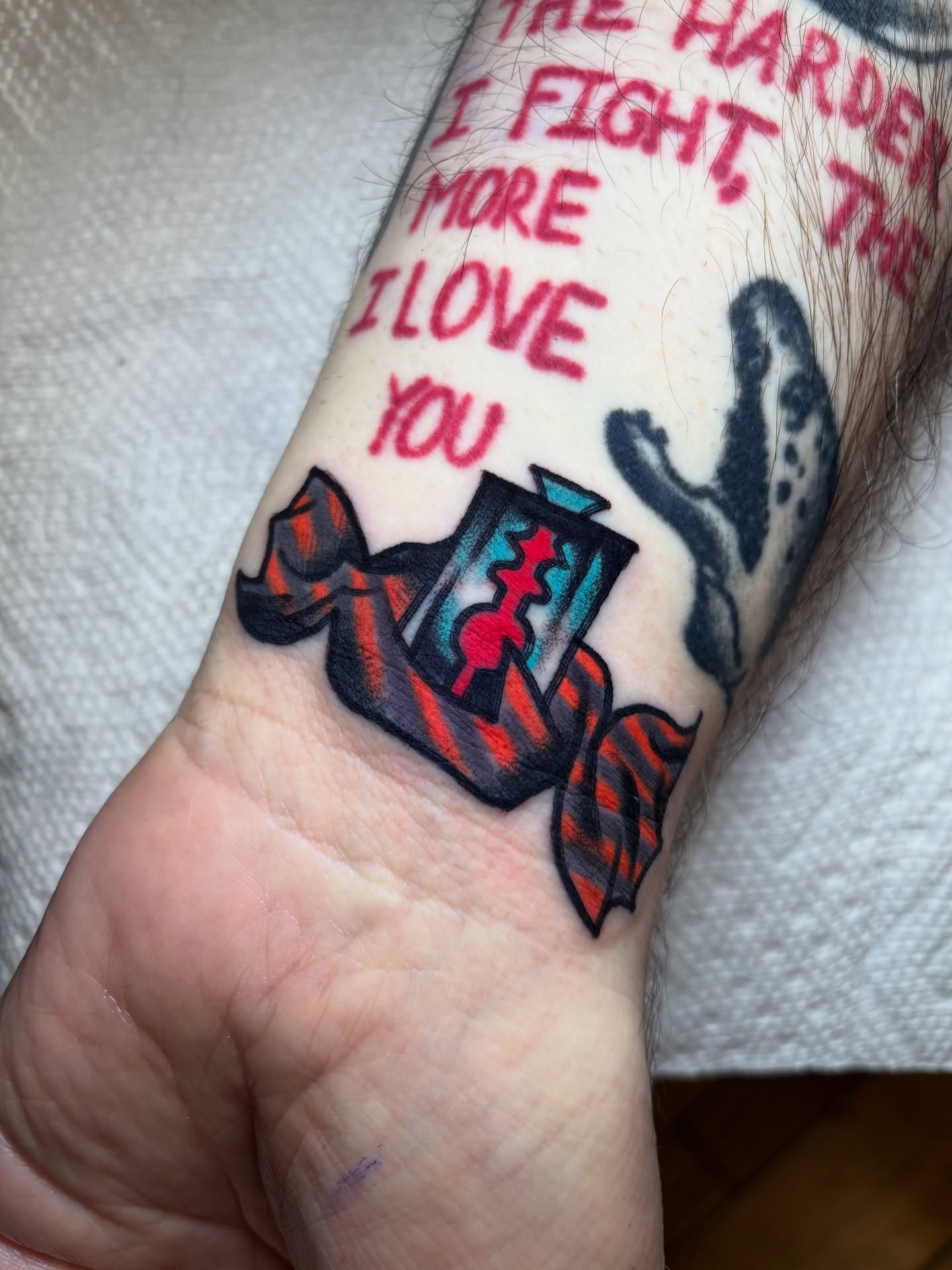 Tattoo by @nickytats — geometric