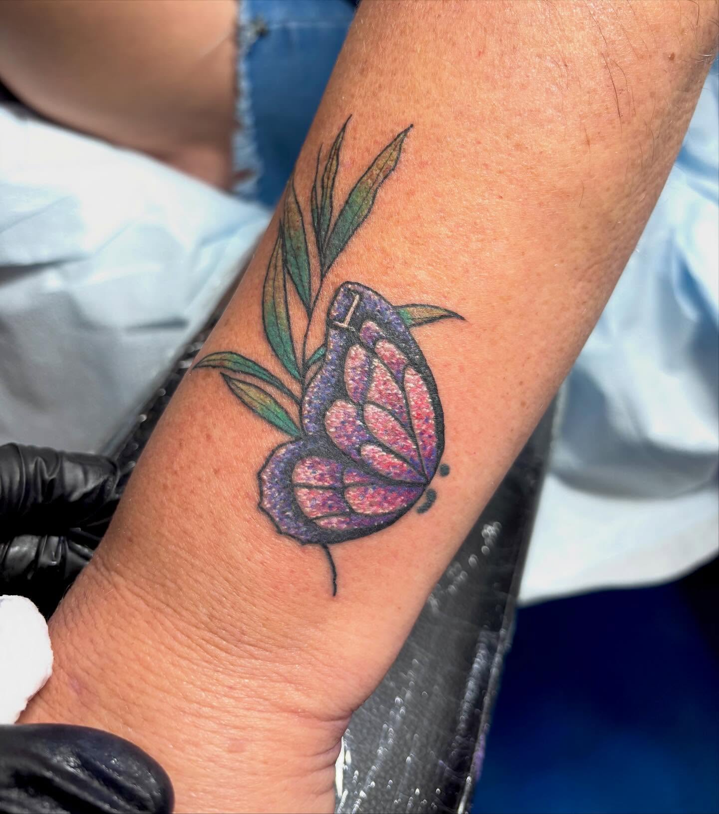 Tattoo by @arkoudatattoo — dotwork