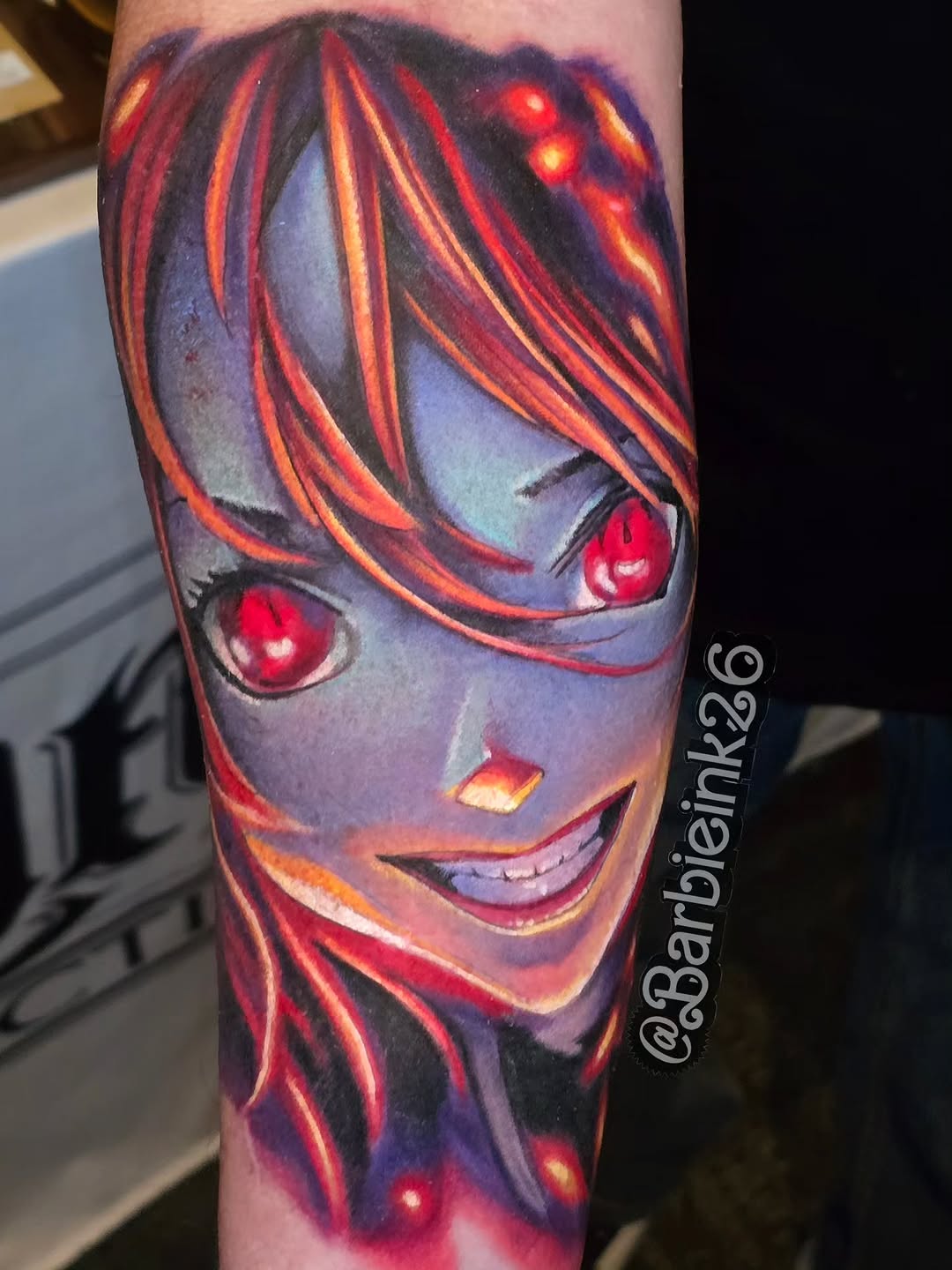 Tattoo by @barbieink26 — anime, realism