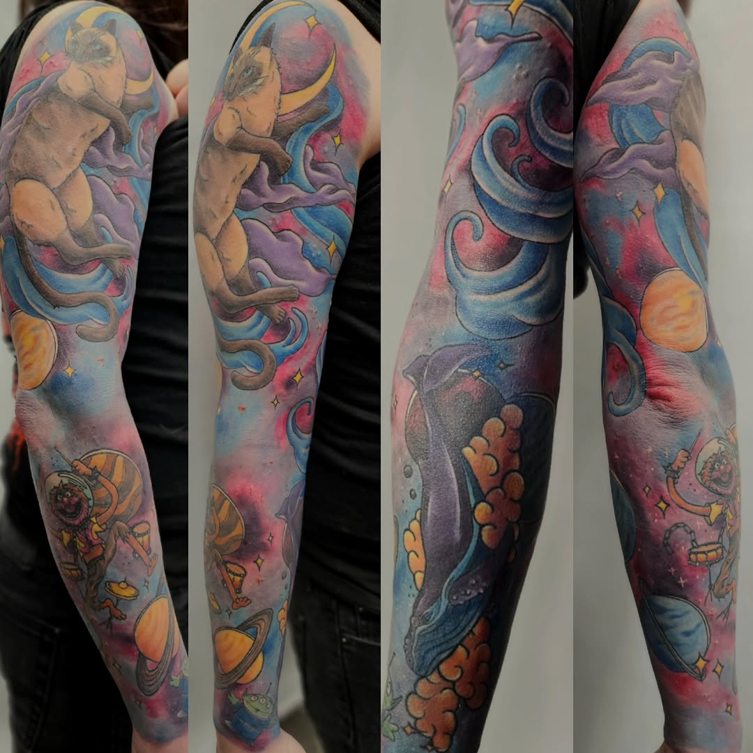 Tattoo by @shelbystattoos β new_school, realism