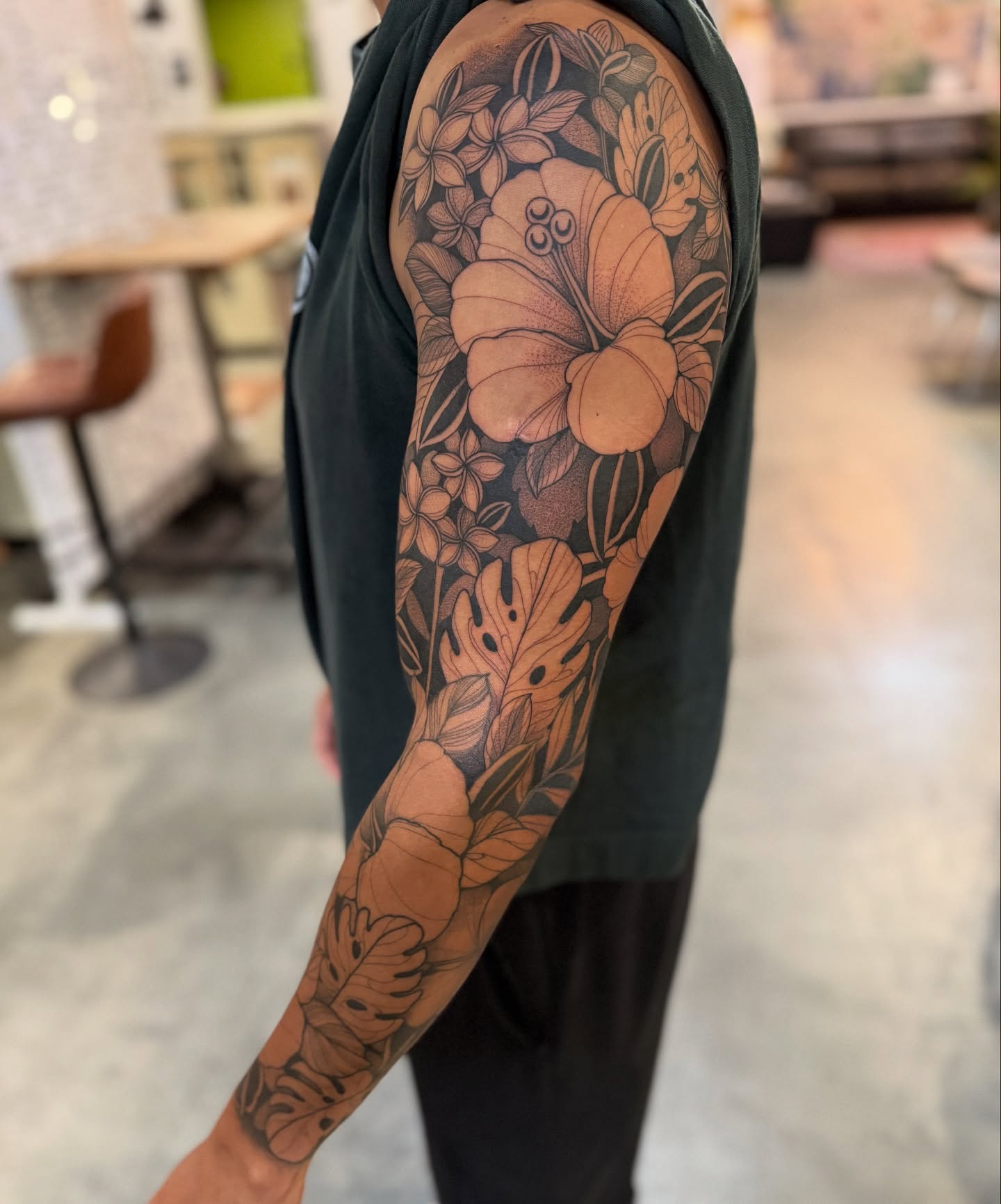 Tattoo by @miketa_tattoo — black_and_grey