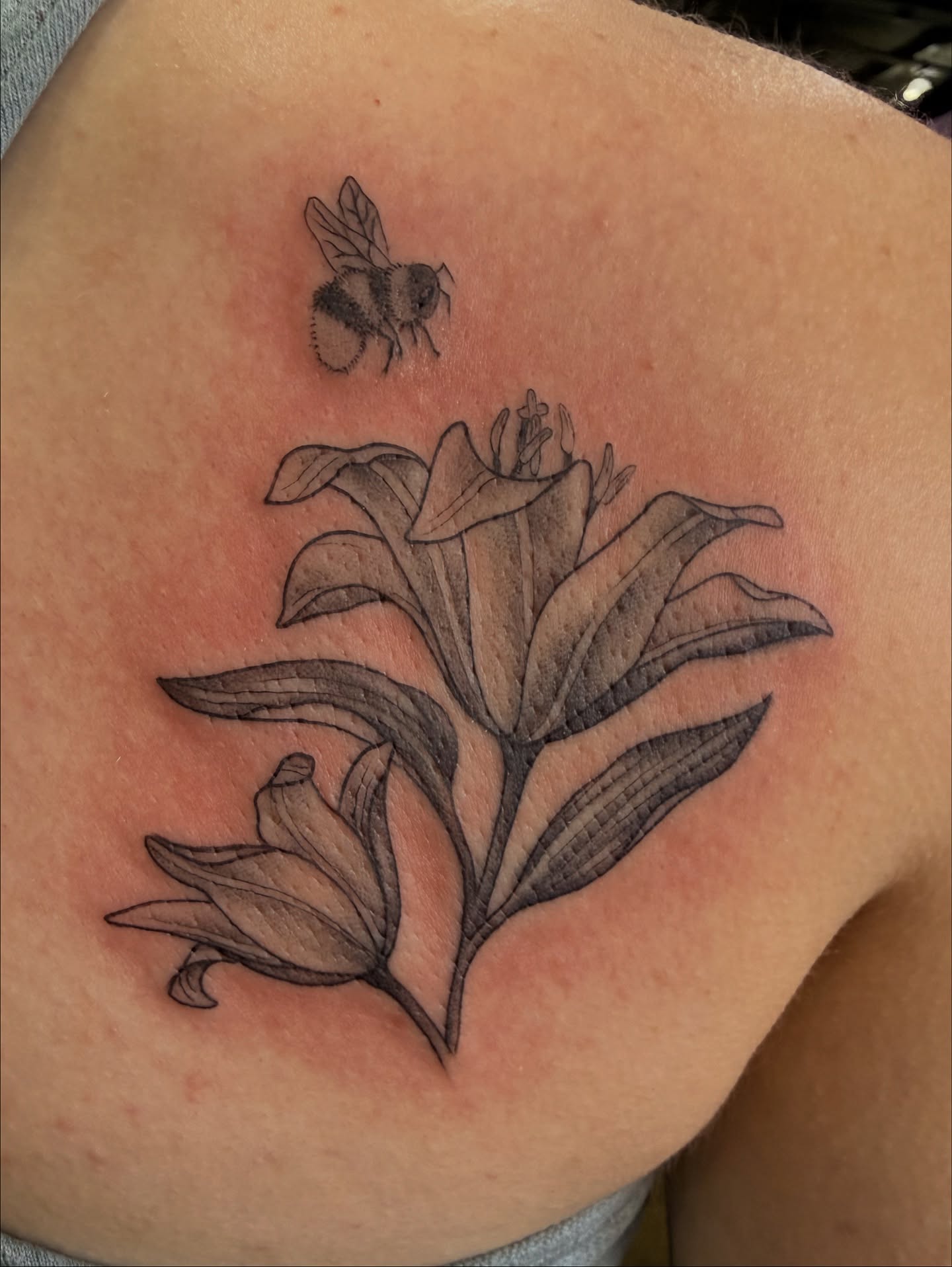 Tattoo by @inyourskiin — black_and_grey