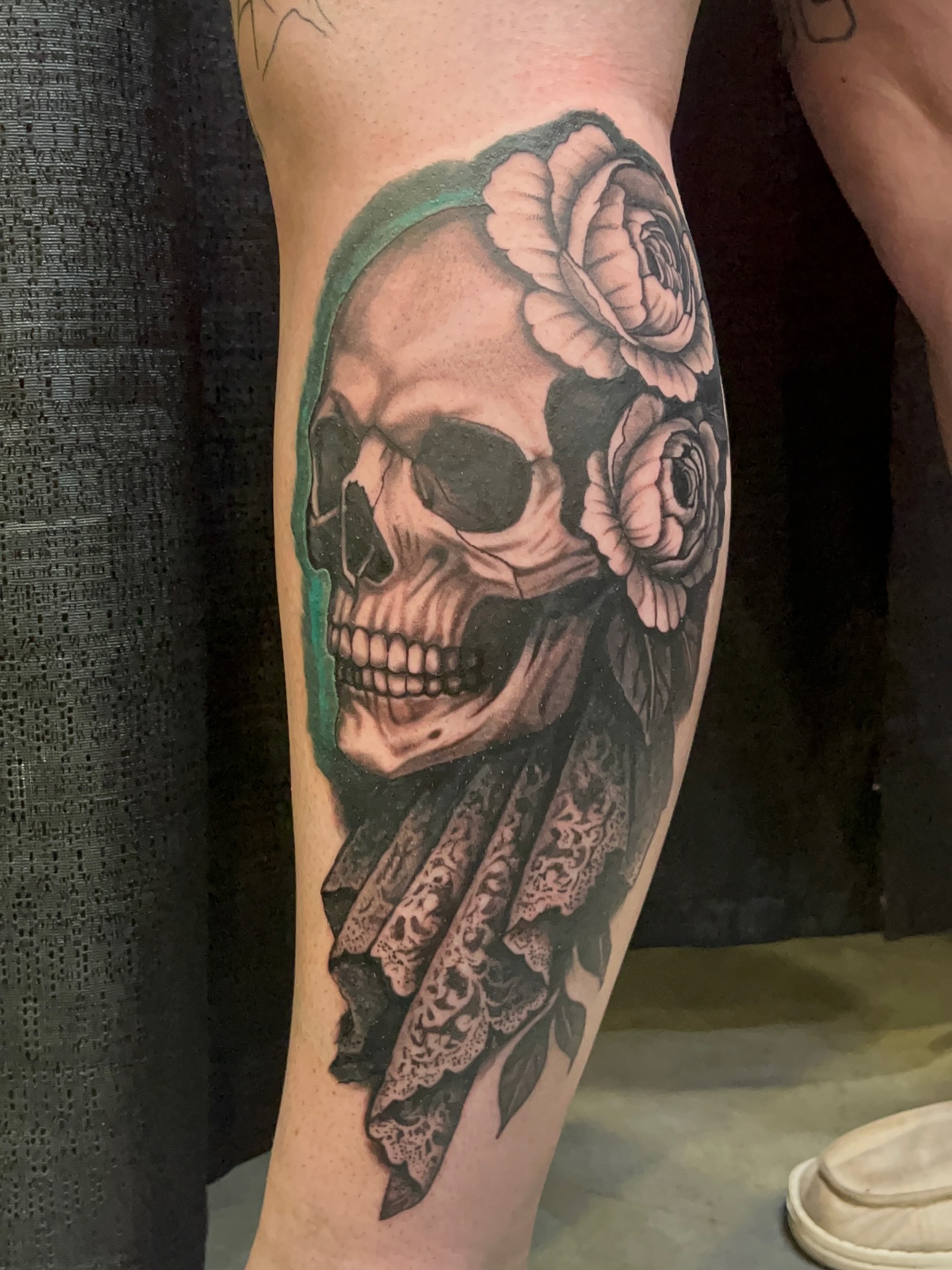 Tattoo by @tattootherapyrx — realism, black_and_grey