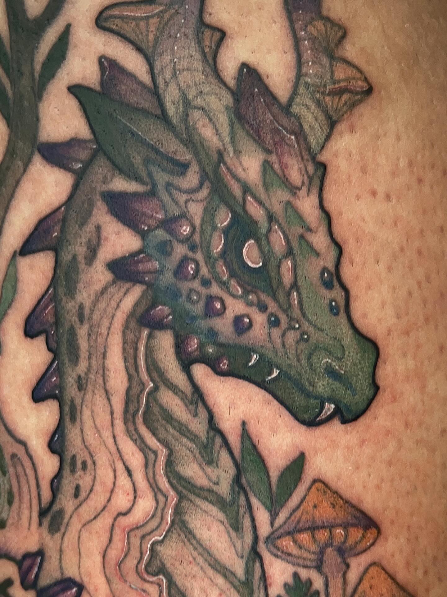 Tattoo by @samanthacastrovinci — dotwork
