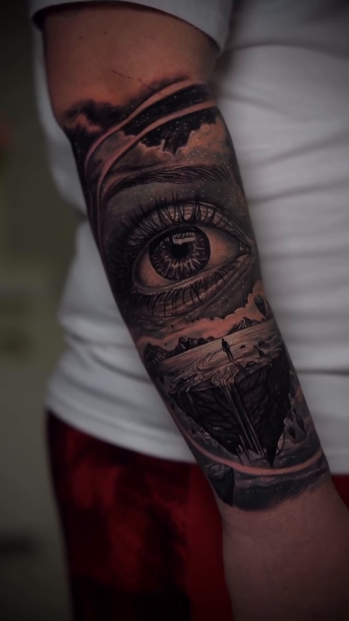 Tattoo by @adriantattoohlg — realism, black_and_grey