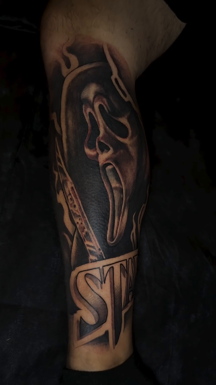 Tattoo by @eugenetatts — black_and_grey, realism