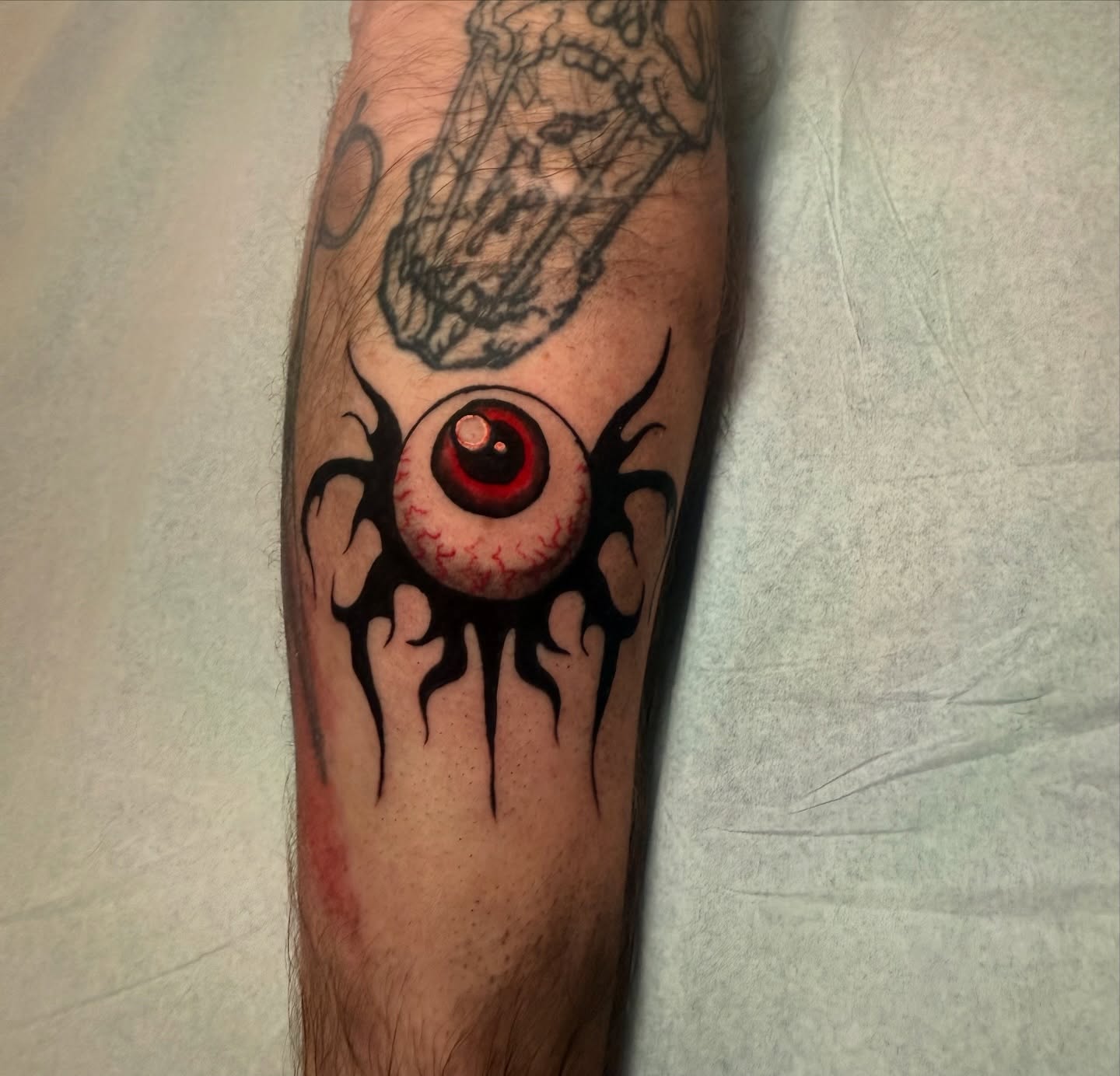 Tattoo by @kinetictattoos — realism, dark_realism