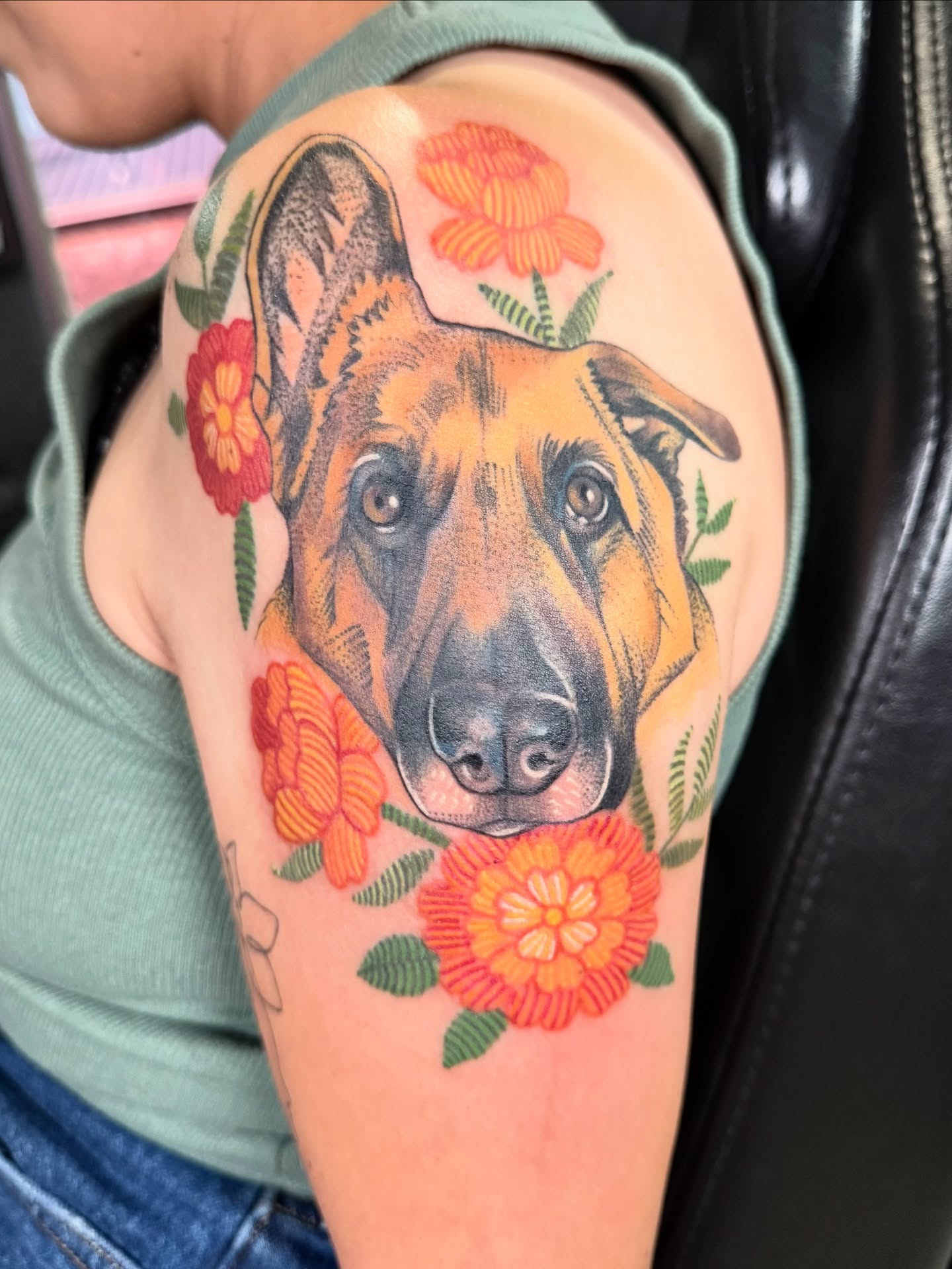 Tattoo by @milesromerotattoos — realism