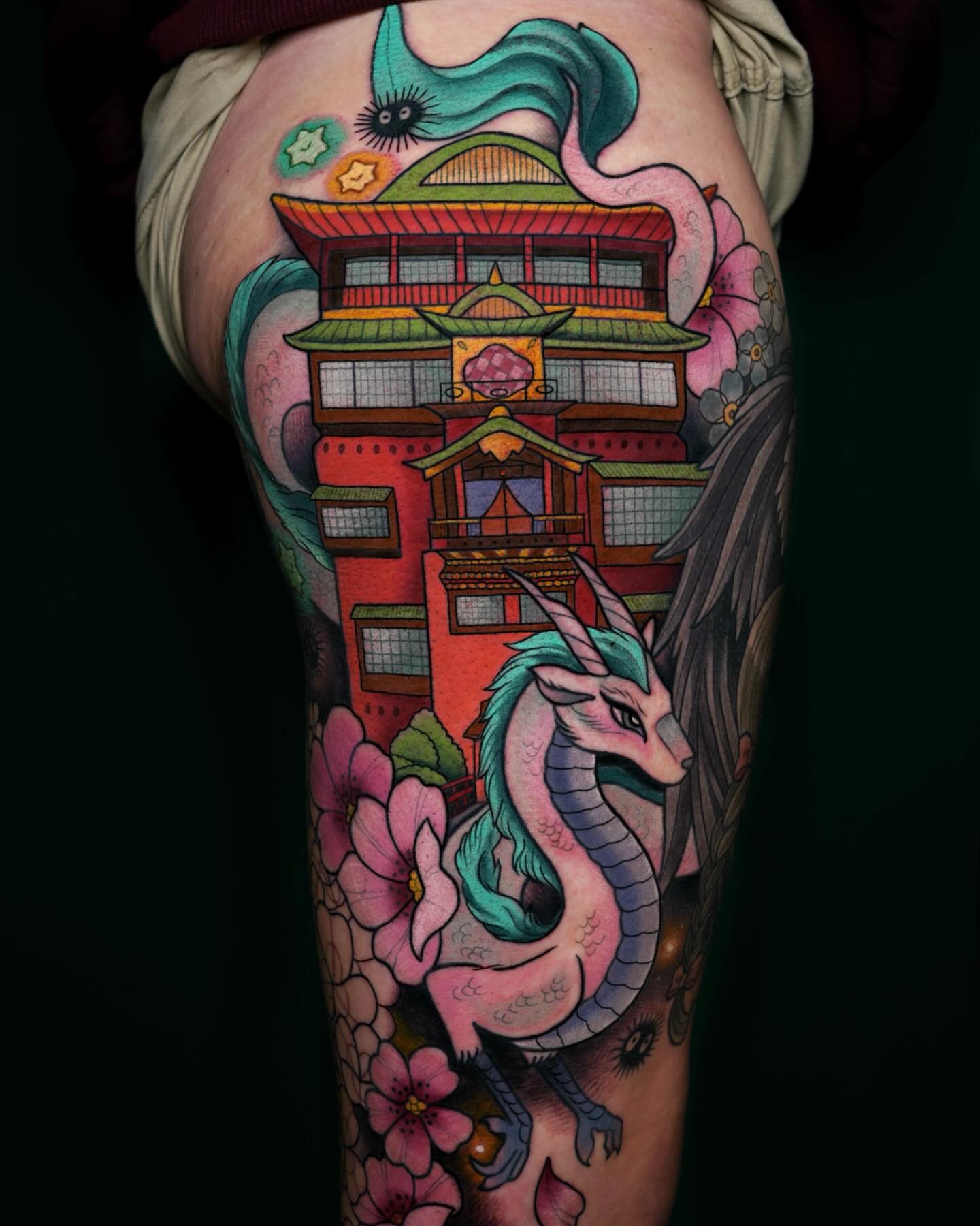Tattoo by @sketchbrooke_ — new_school, illustrative