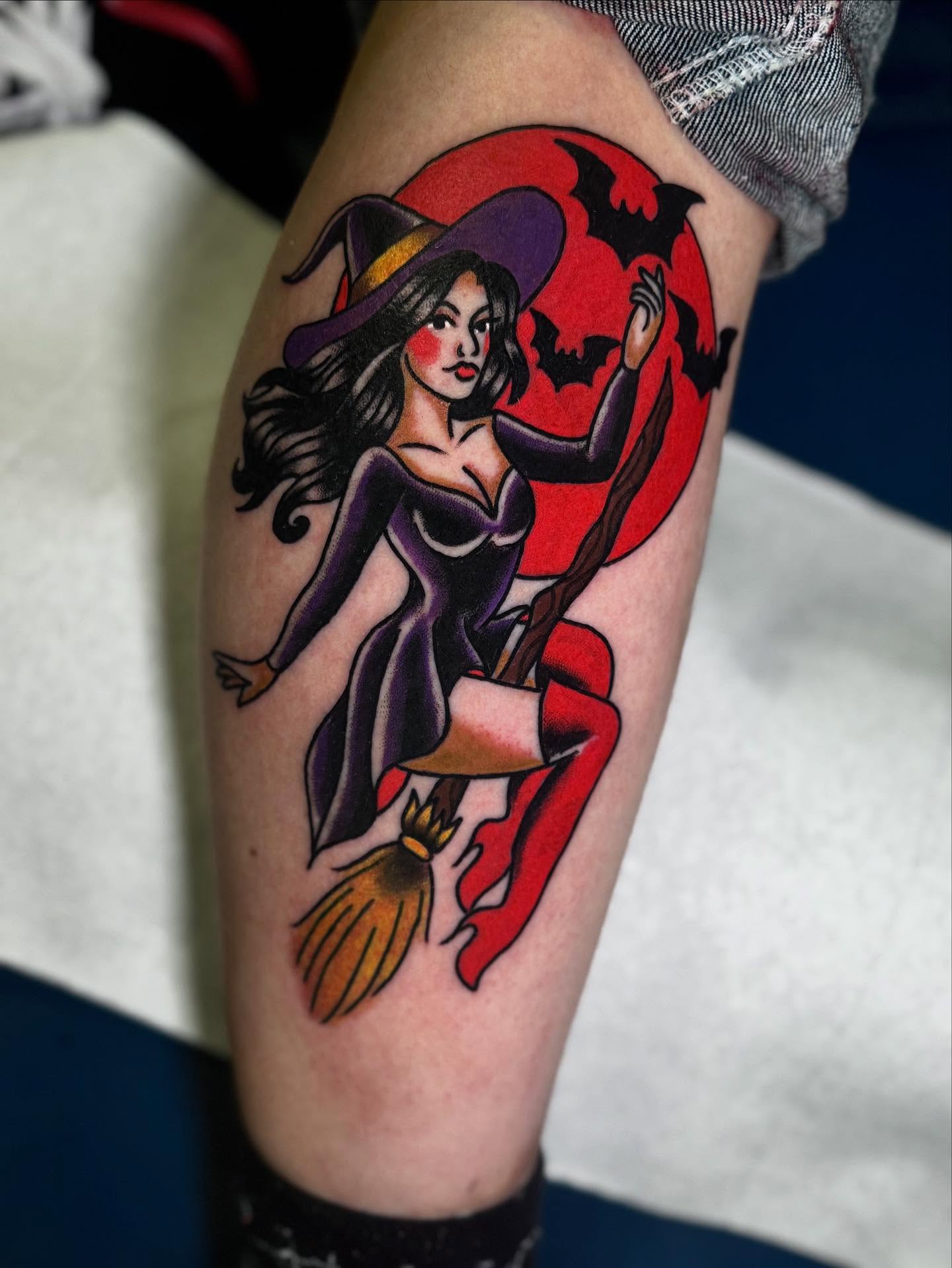 Tattoo by @_miss_elenaeous_ — american_traditional, illustrative