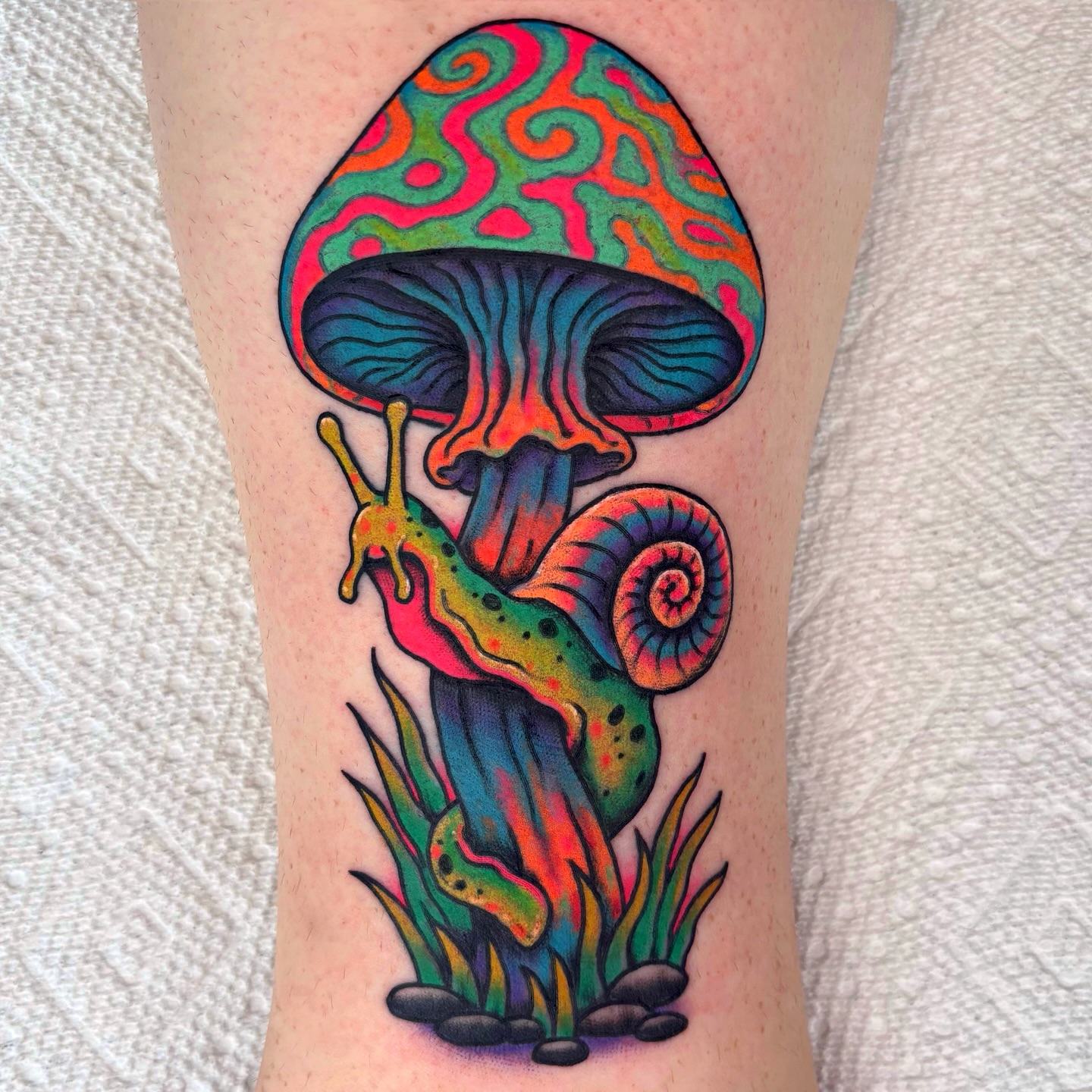 Tattoo by @randyconnertattoo — new_school, illustrative