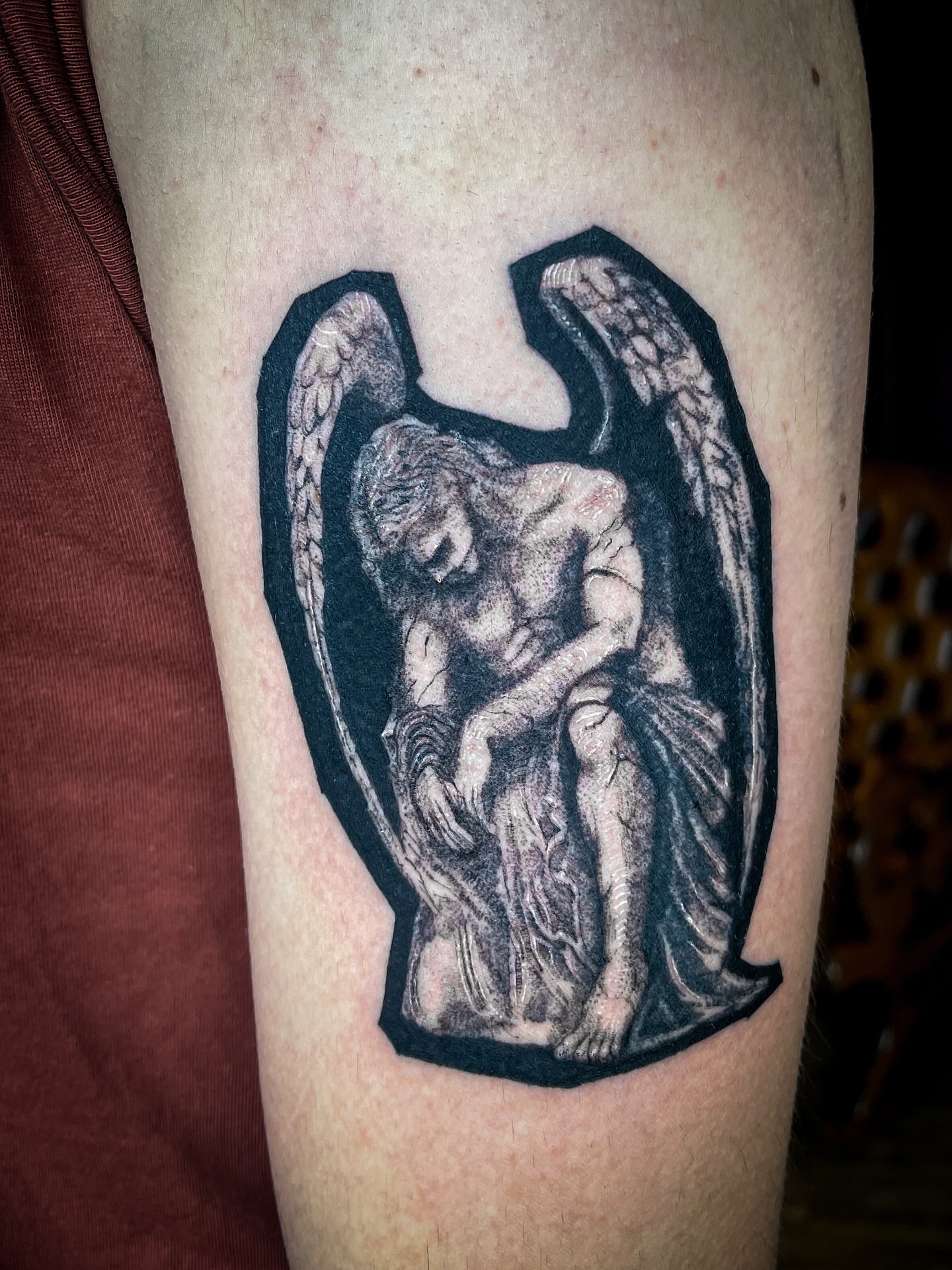 Tattoo by @sudo_tattoo — black_and_grey, realism