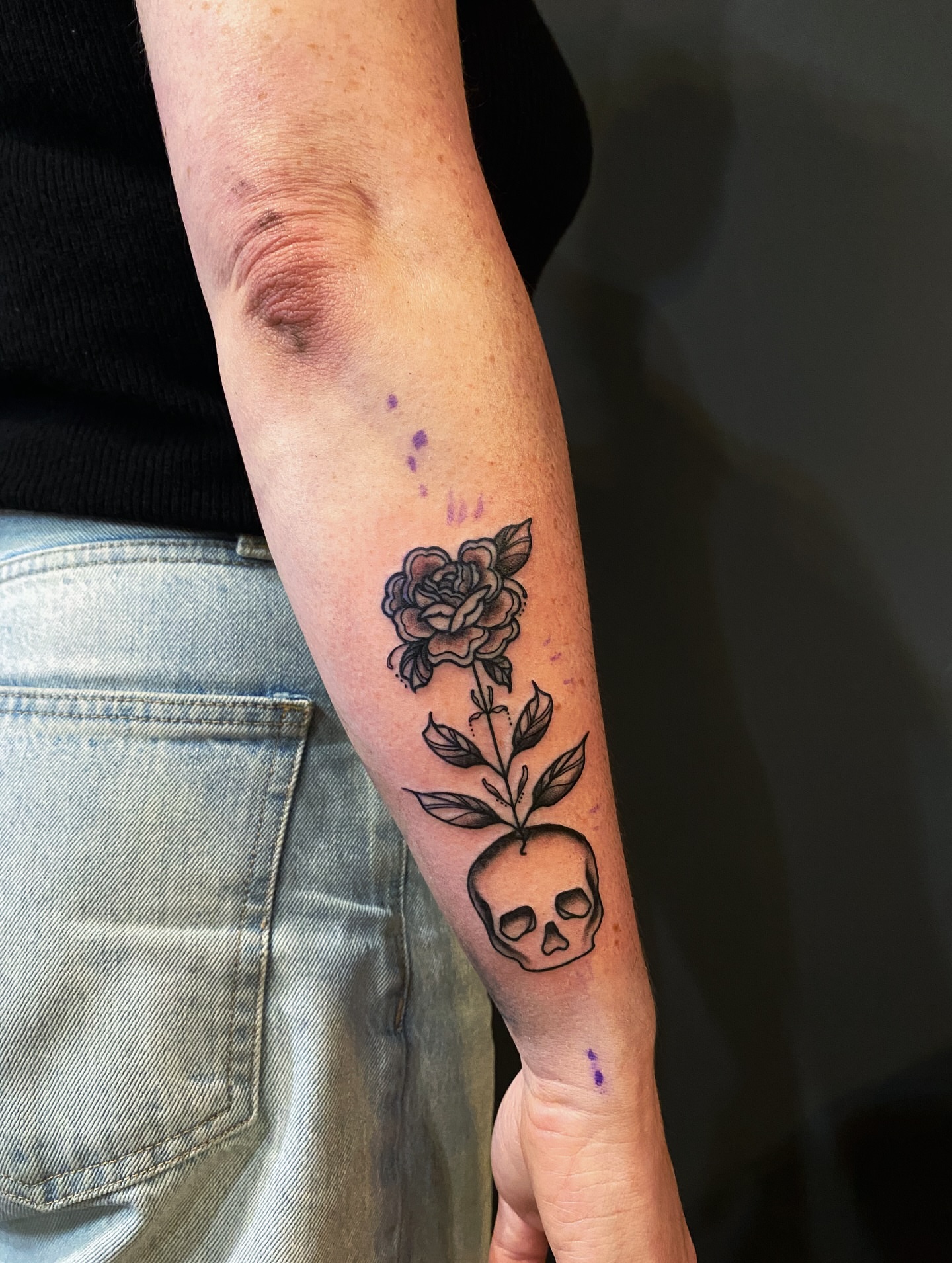 Tattoo by @blonde_pistol_ink — black_and_grey