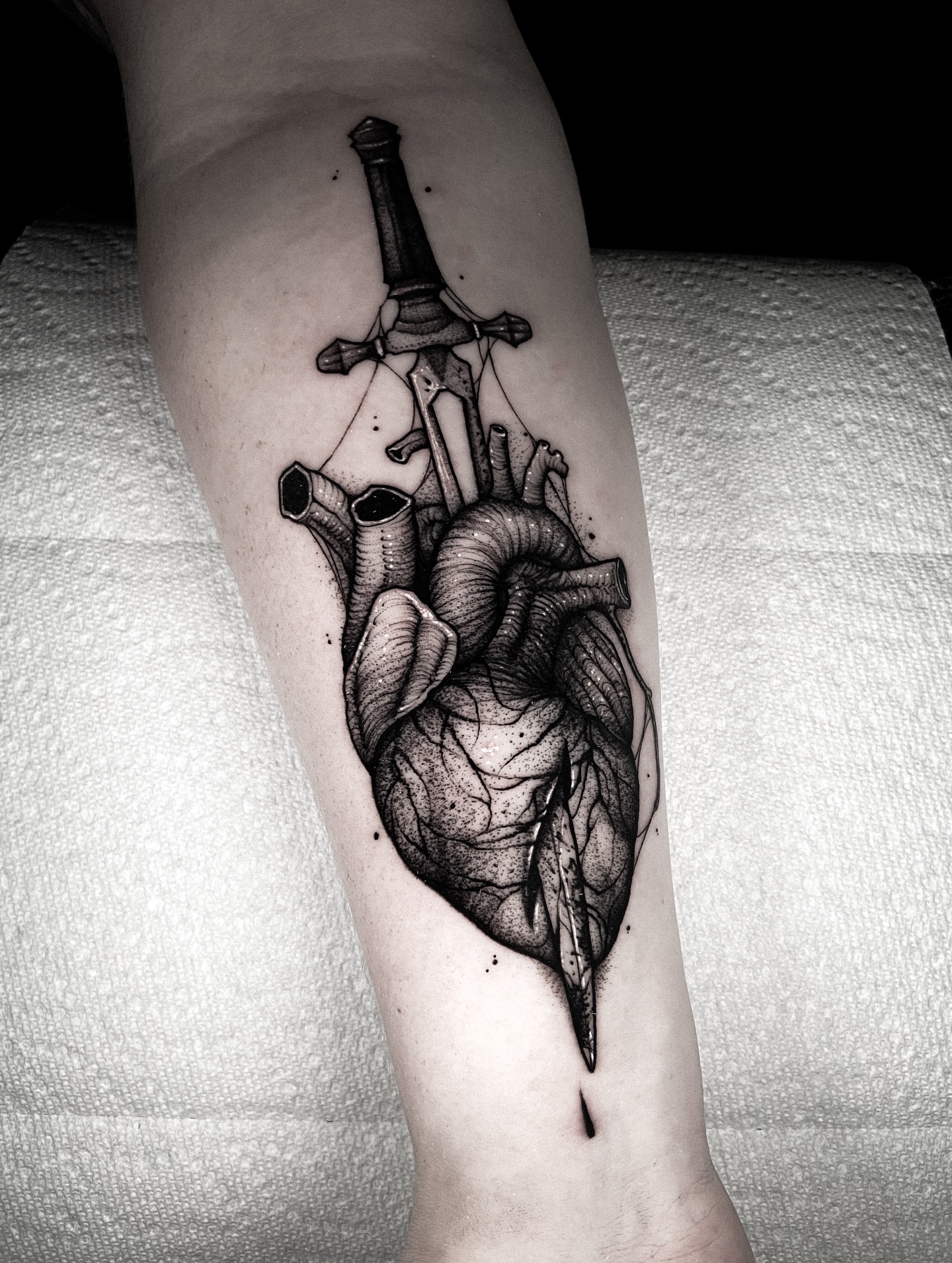 Tattoo by @bunche_tattoo — black_and_grey, realism