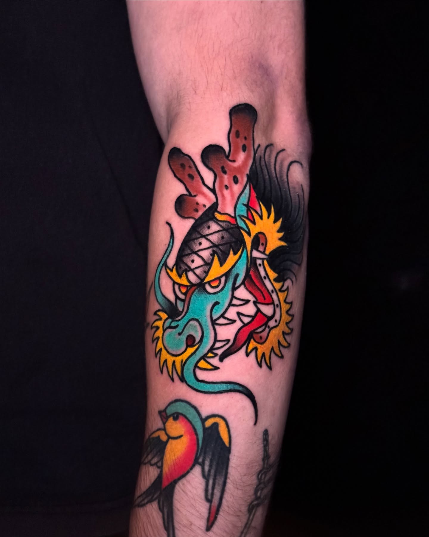 Tattoo by @dodgetattoos — american_traditional