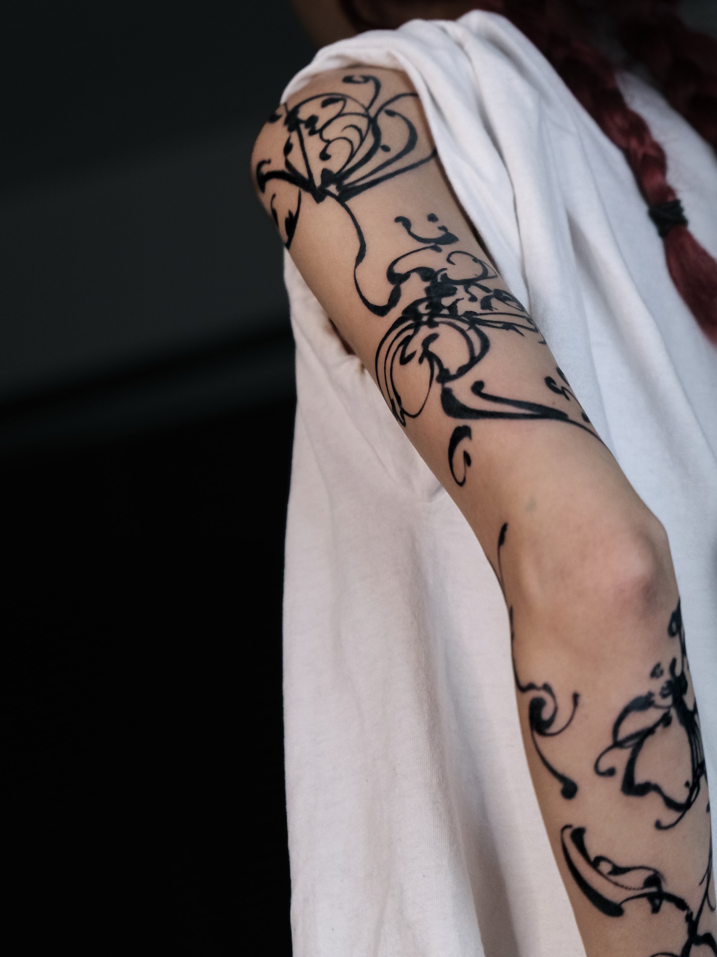 Tattoo by @theonly4zoy — black_and_grey