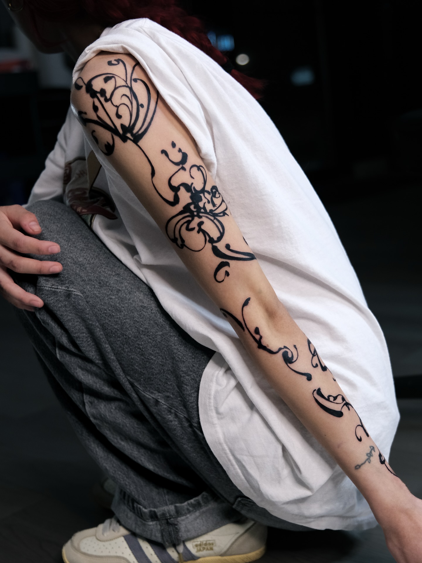 Tattoo by @theonly4zoy — ornamental