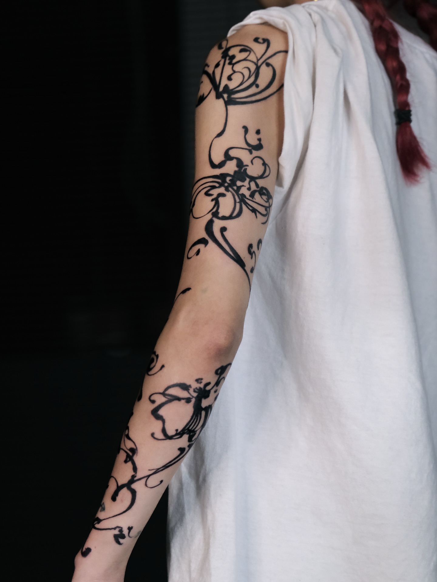 Tattoo by @theonly4zoy — black_and_grey