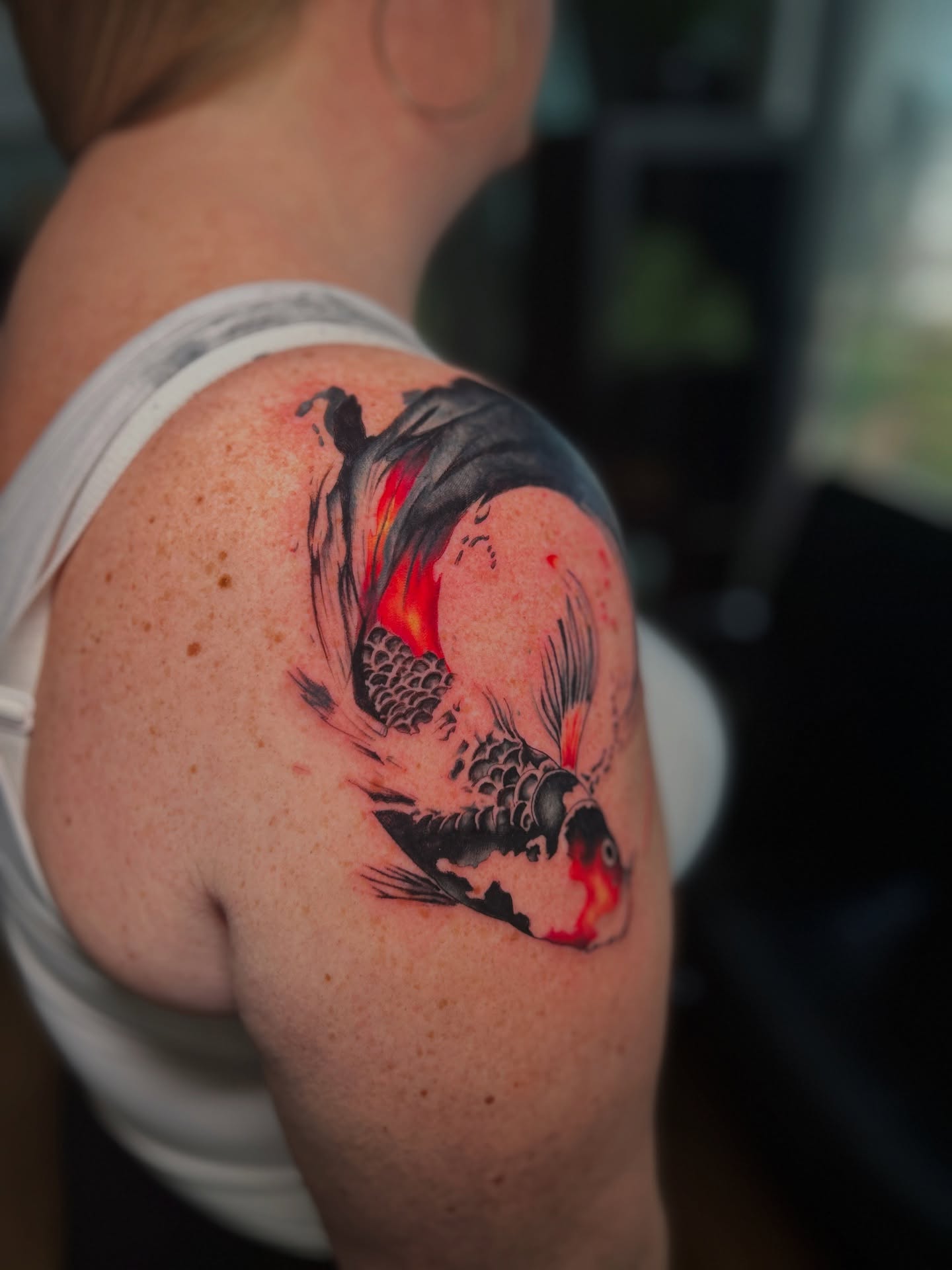 Tattoo by @killianursu — watercolor