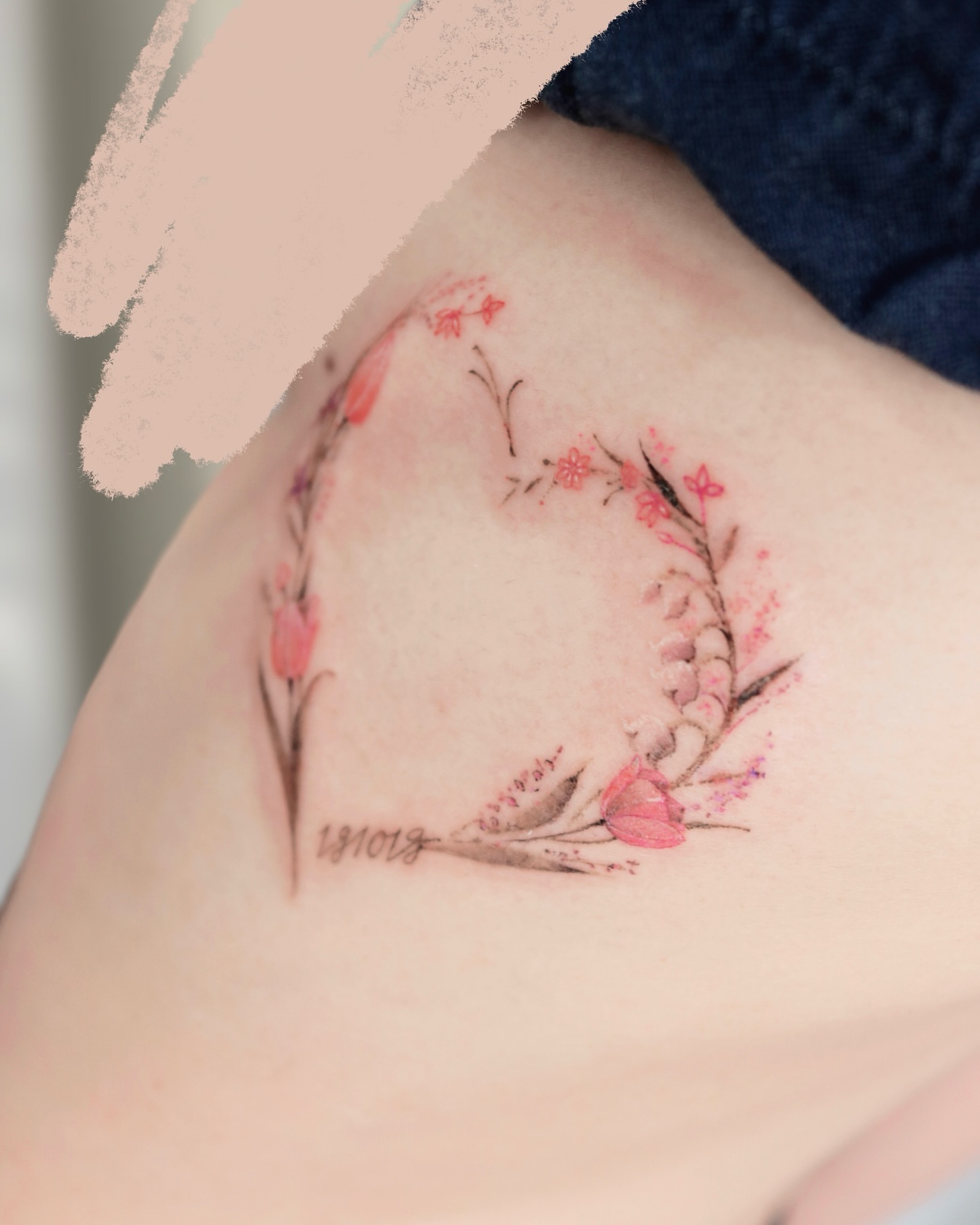 Tattoo by @honi_tattoo — watercolor