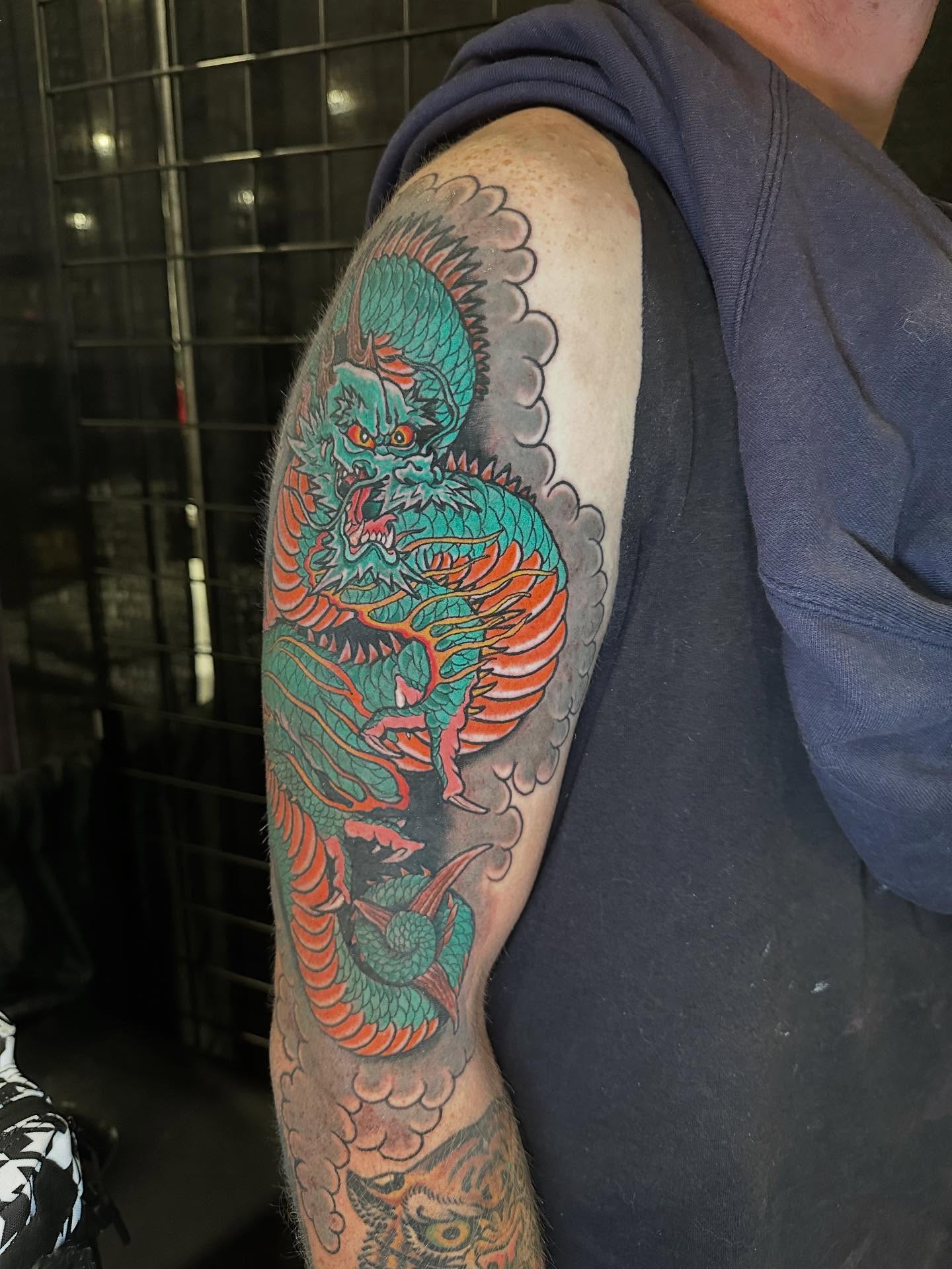 Tattoo by @jr1_machines — japanese_irezumi