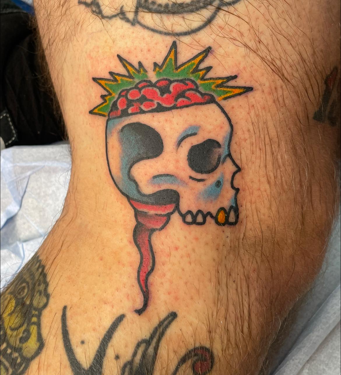 Tattoo by @michaeldreamstattoos — new_school, dotwork
