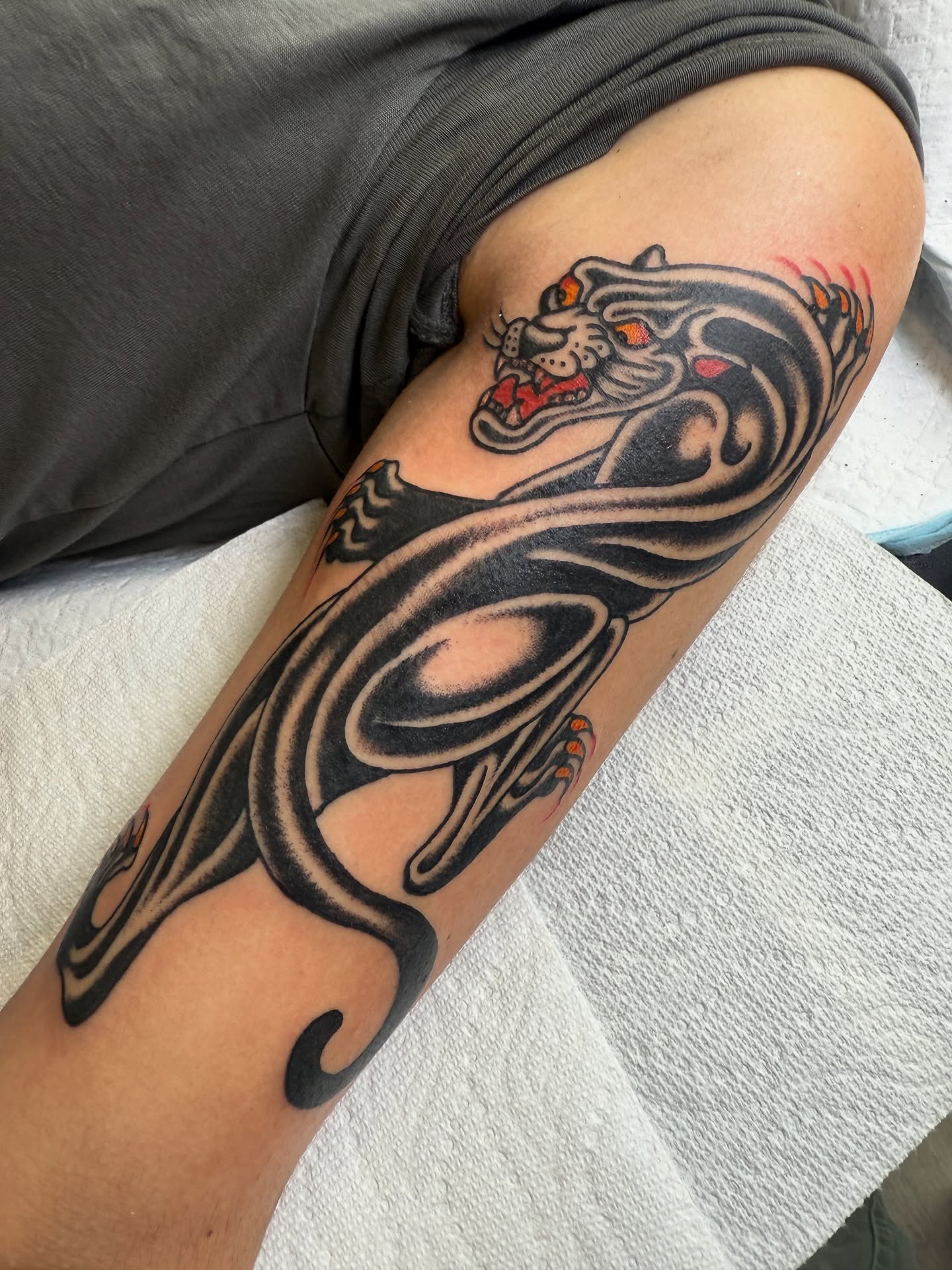 Tattoo by @tattooerjan8 — american_traditional, black_and_grey