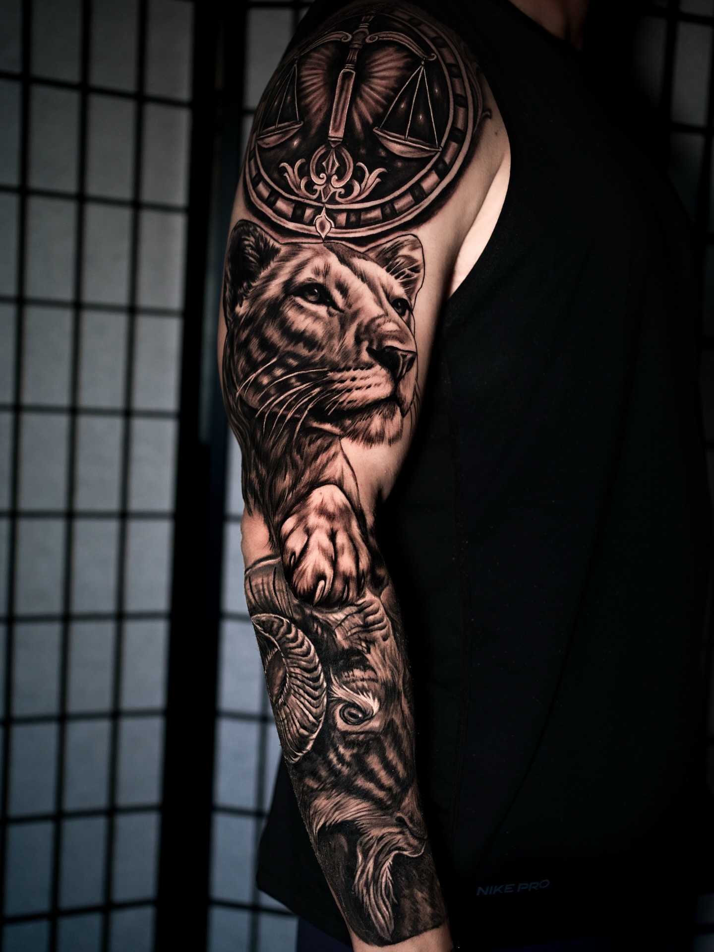 Tattoo by @juan_arias_art — realism, black_and_grey