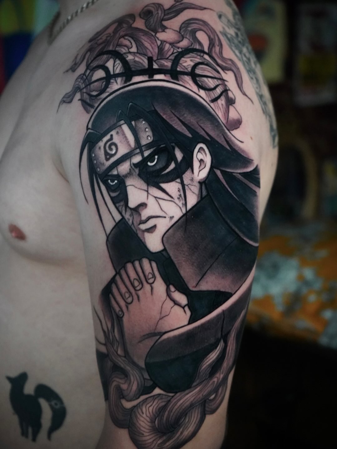 Tattoo by @deaddfred — anime