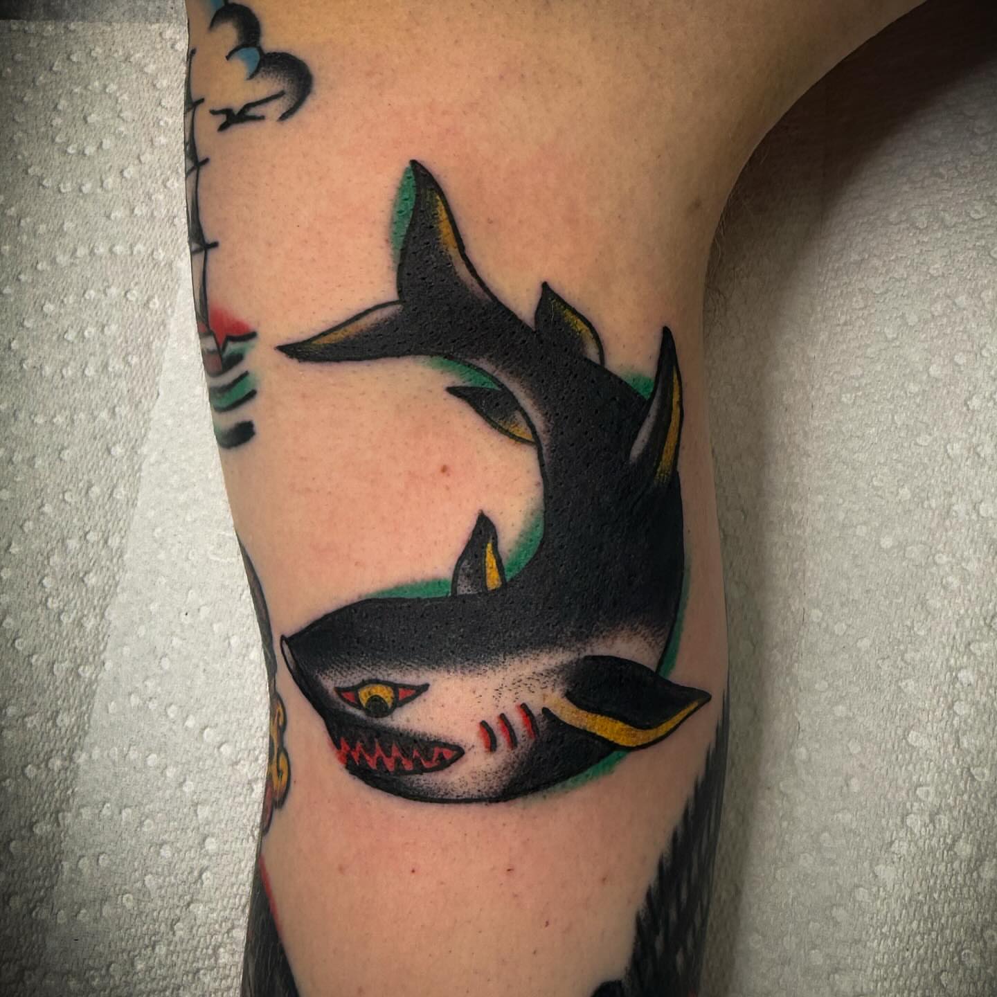 Tattoo by @harpertat2 — american_traditional