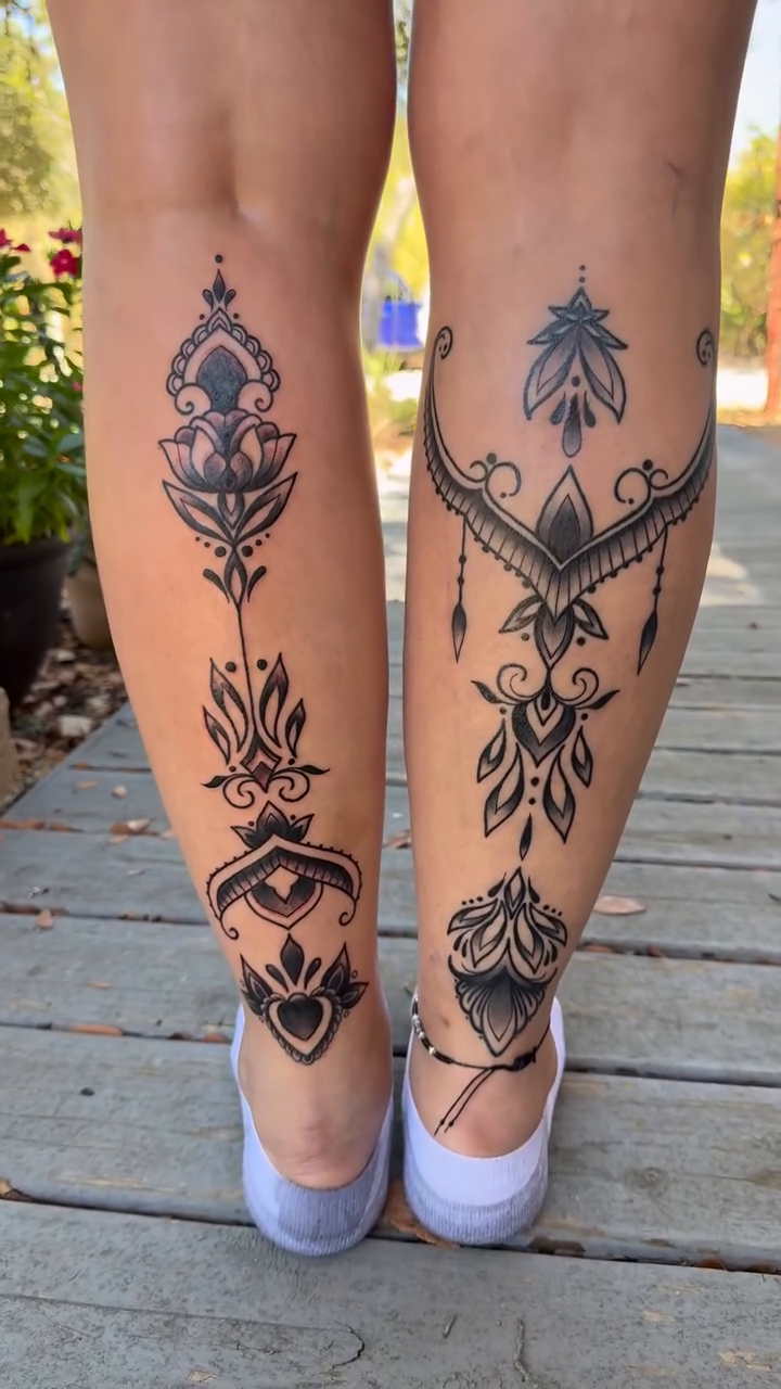 Tattoo by @beccadoodletattoos — geometric, ornamental